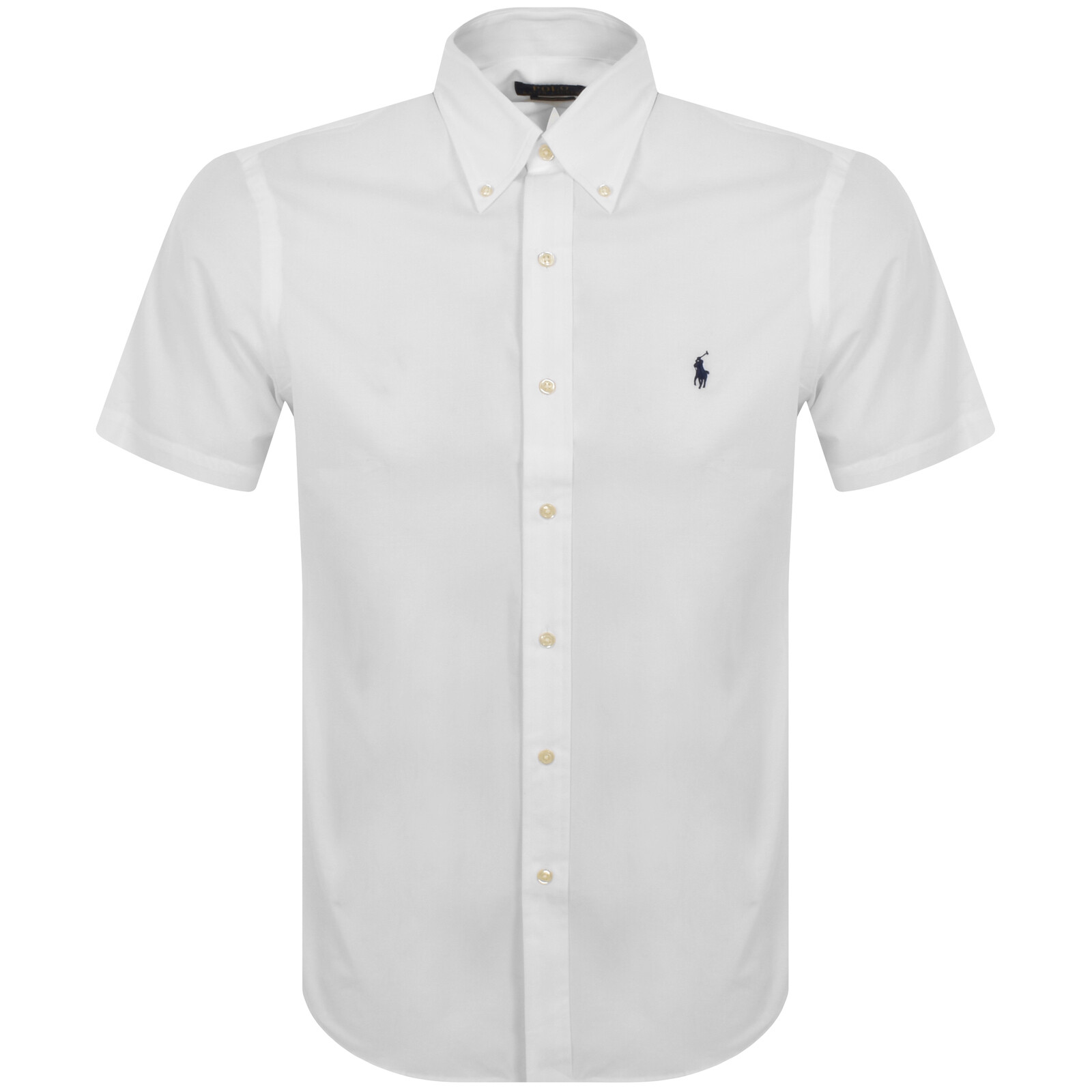 Shop Ralph Lauren Short Sleeve Shirt White