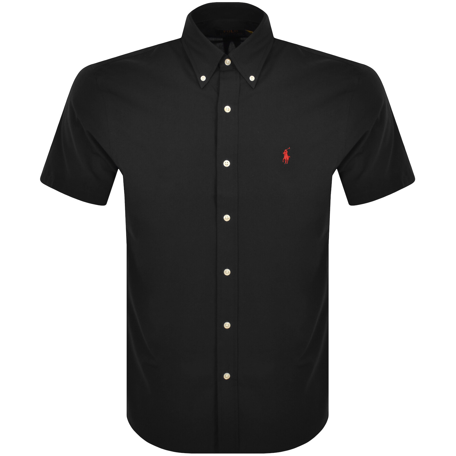 Shop Ralph Lauren Short Sleeve Shirt Black