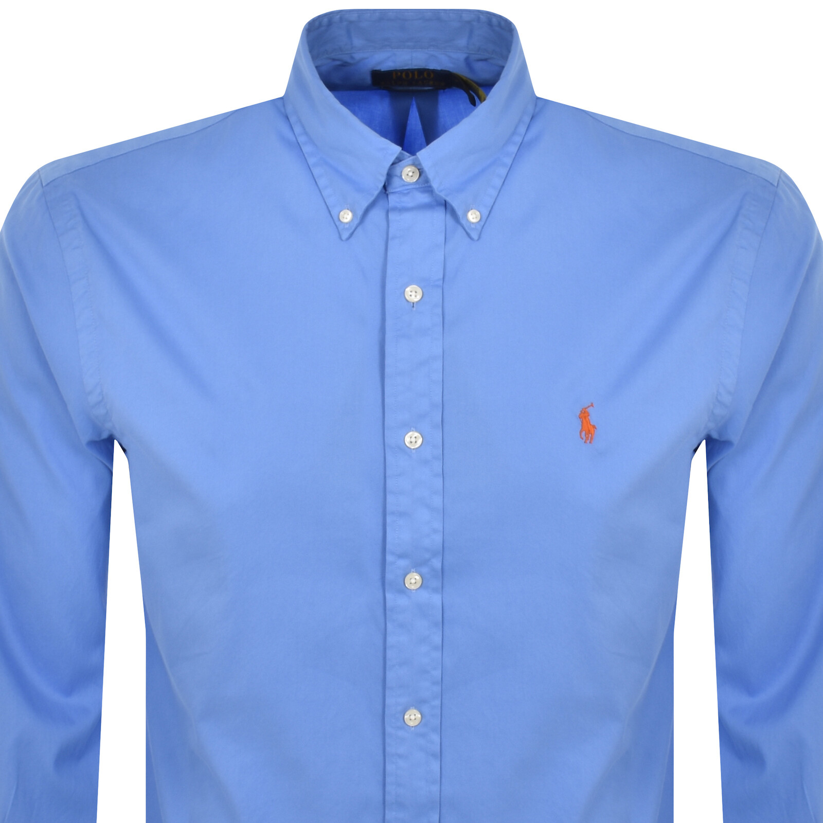 Shop Ralph Lauren Featherweight Twill Shirt Blue