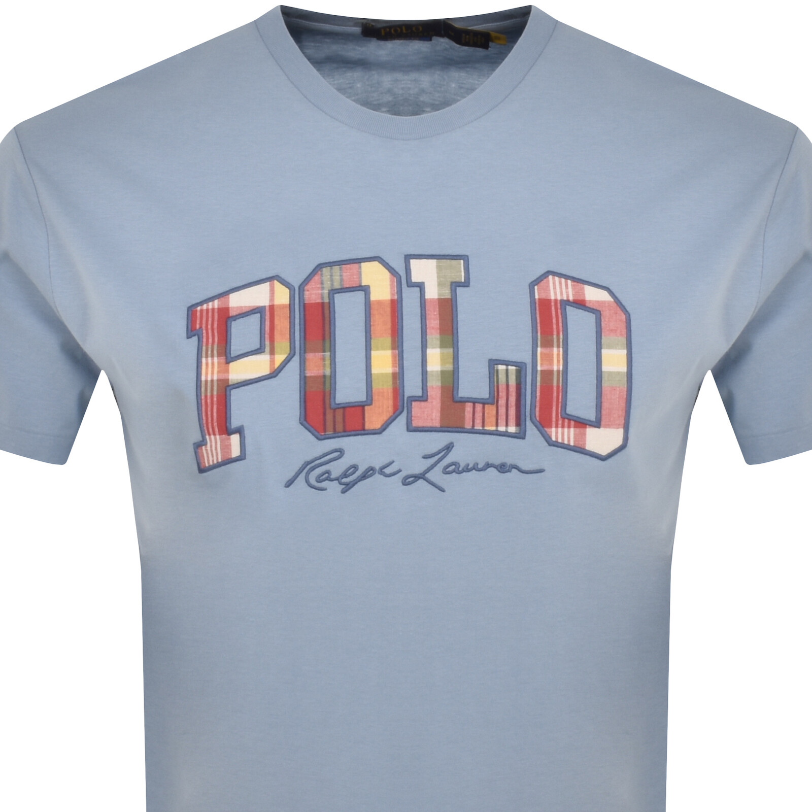 Shop Ralph Lauren Crew Neck Classic Fit T Shirt Blue