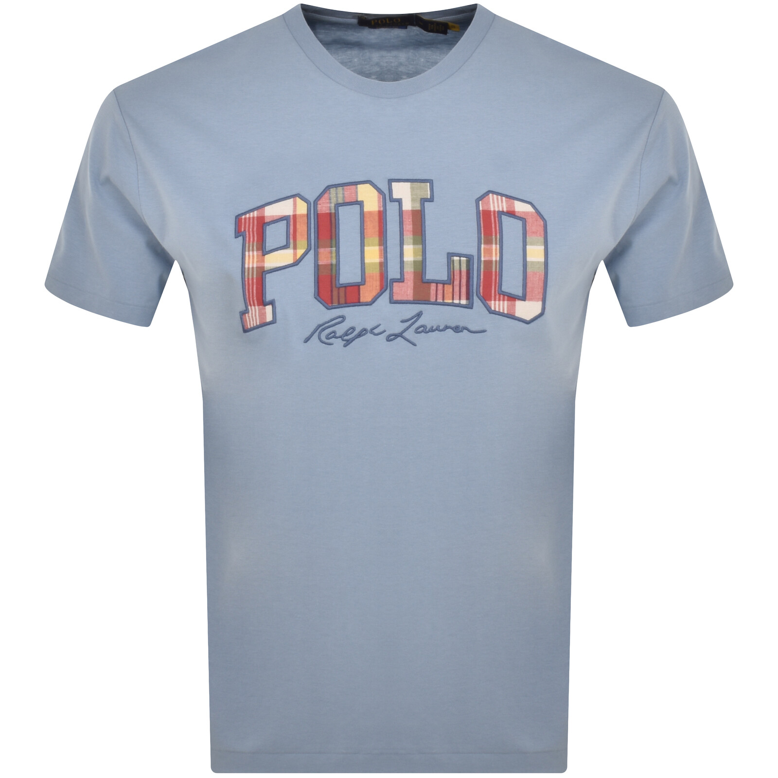 Shop Ralph Lauren Crew Neck Classic Fit T Shirt Blue