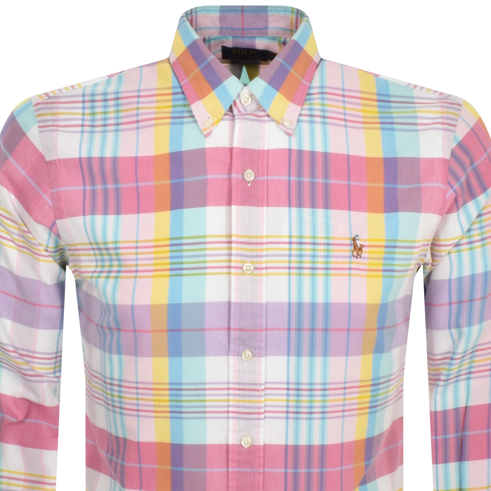 Shop Ralph Lauren Long Sleeve Shirt Pink