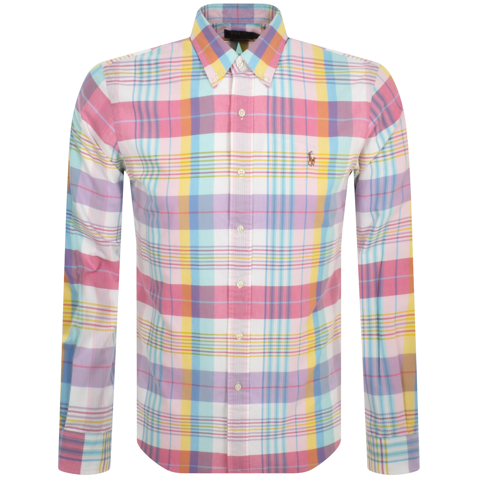 Shop Ralph Lauren Long Sleeve Shirt Pink