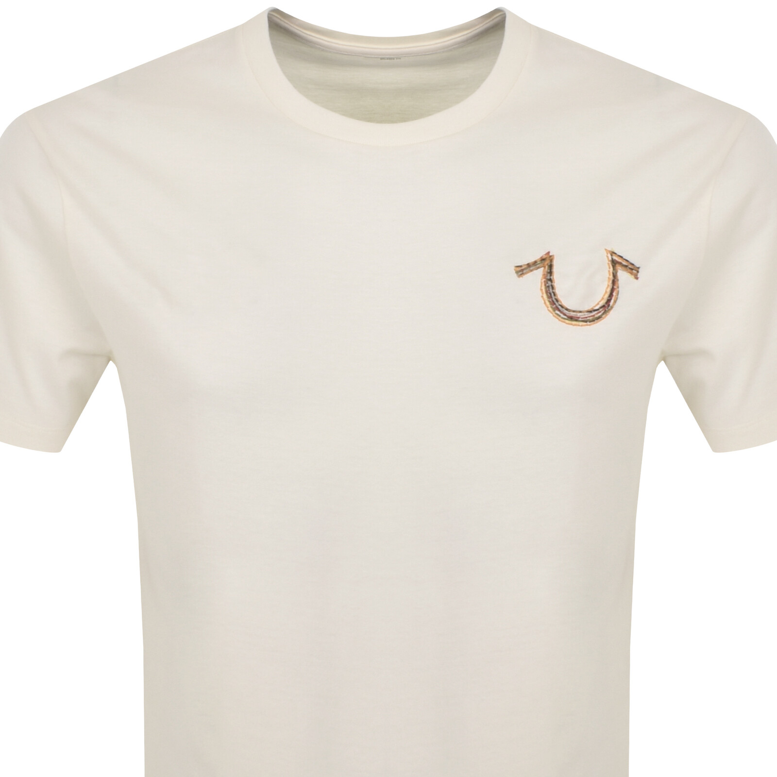 Shop True Religion Embroidered Logo T Shirt White