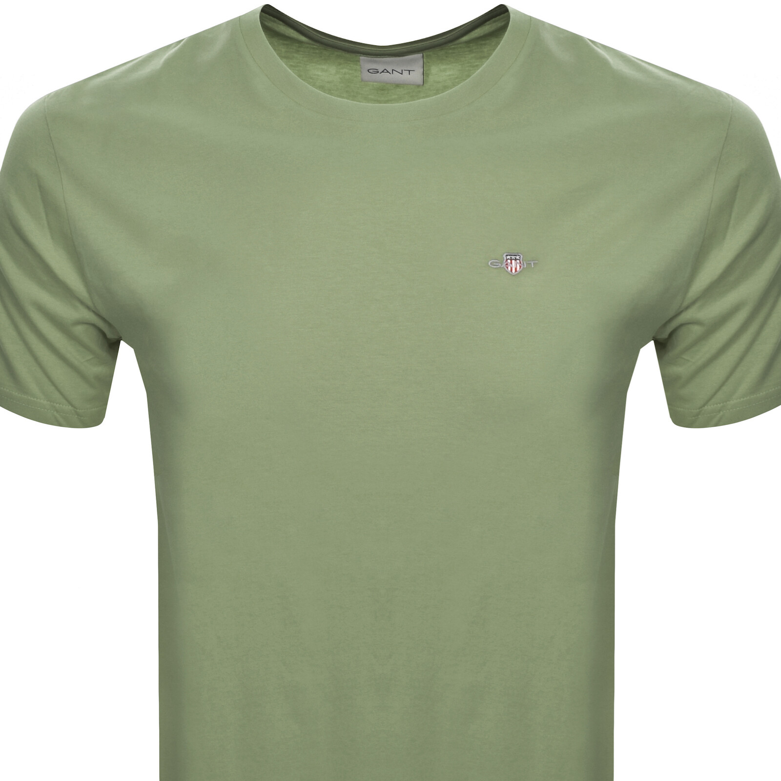 Shop Gant Regular Shield T Shirt Green