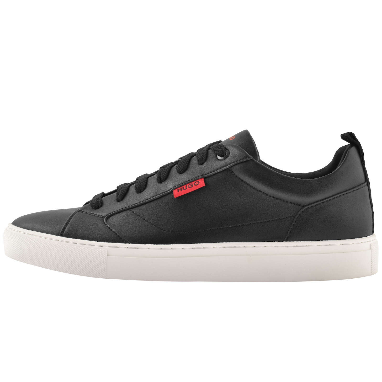 Shop Hugo Morrie Tennis Trainers Black