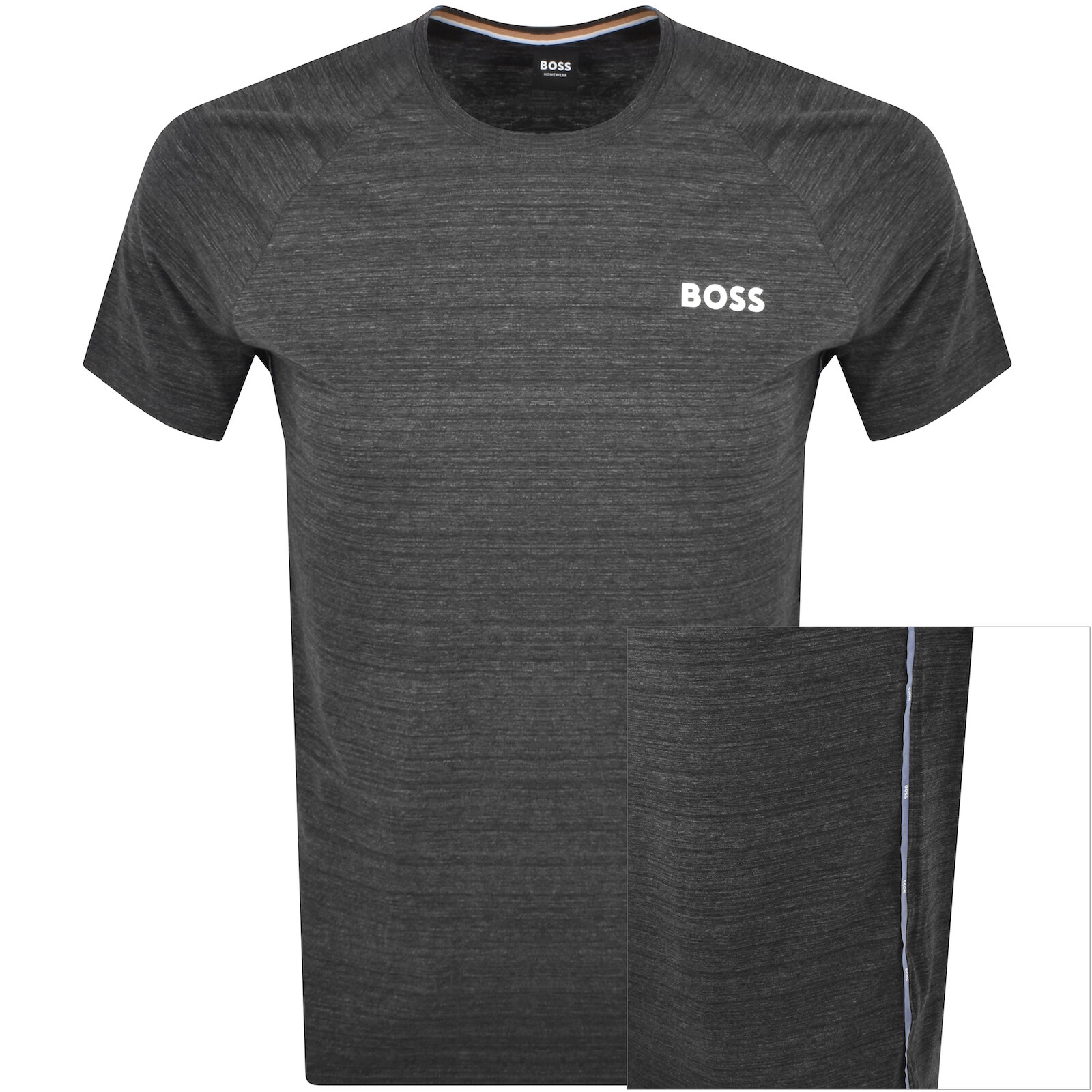 Shop Boss Business Boss Rise T Shirt And Short Set Grey