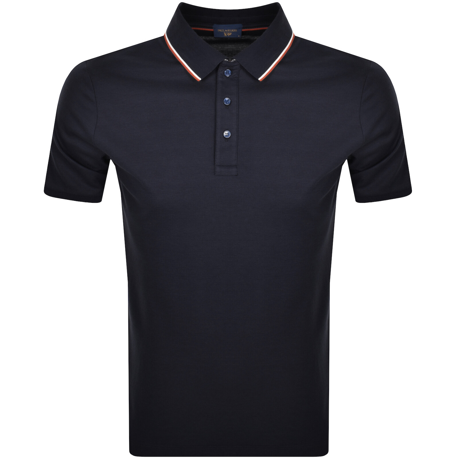 Shop Paul &amp; Shark Paul And Shark Short Sleeved Polo T Shirt Navy