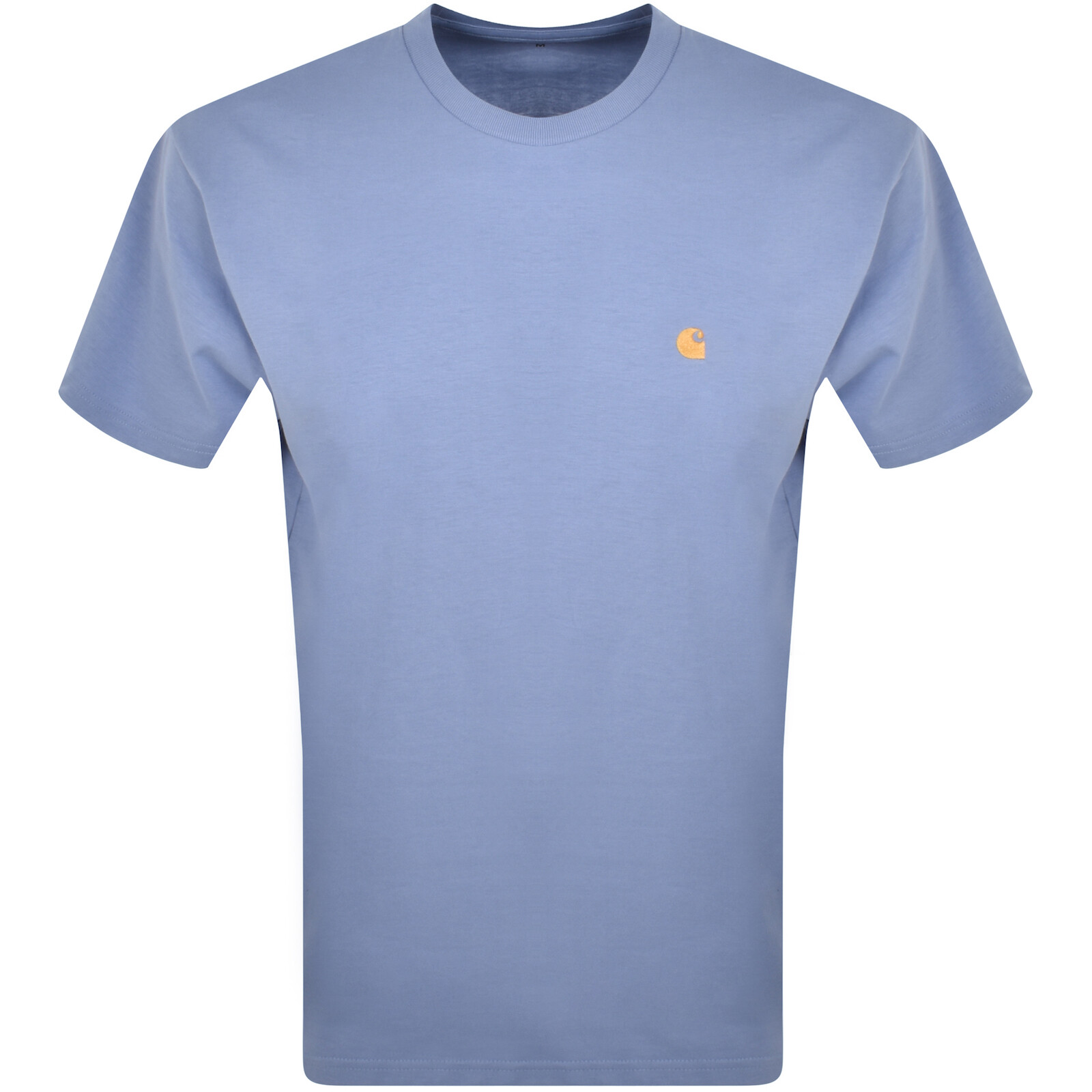 Shop Carhartt Wip Chase Short Sleeved T Shirt Blue