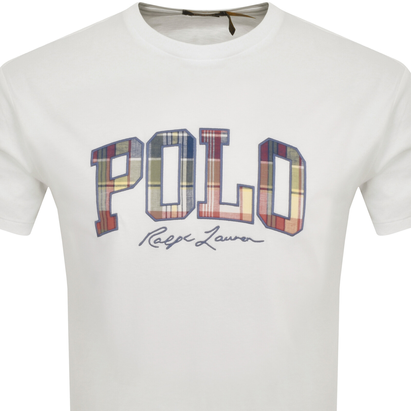 Shop Ralph Lauren Crew Neck T Shirt Off White