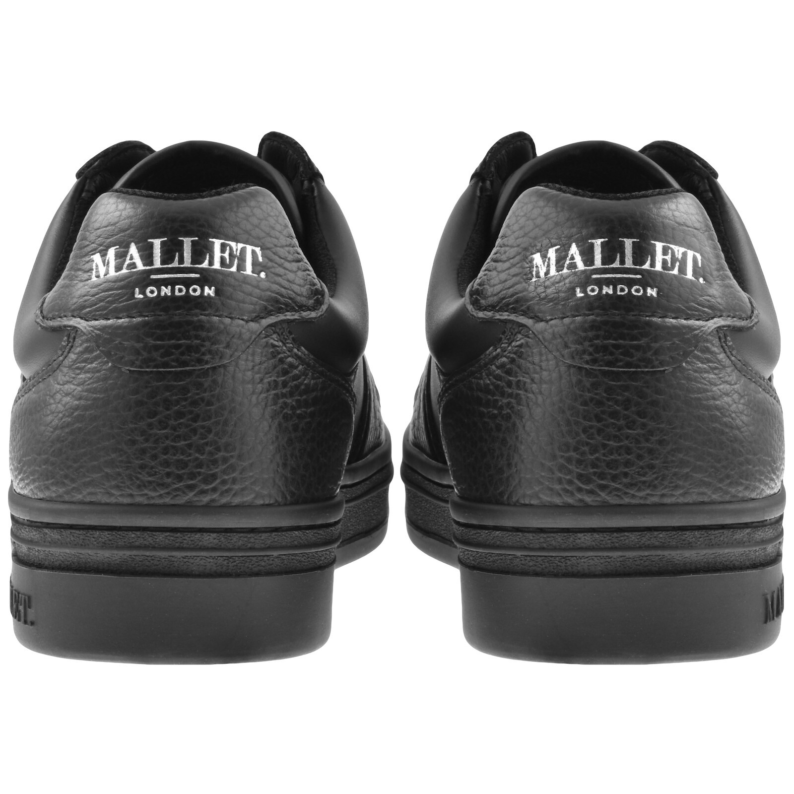 MALLET MALLET BENTHAM COURT TRAINERS BLACK 