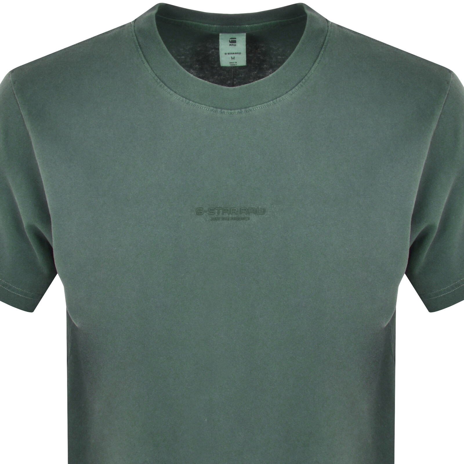 Shop G-star G Star Raw Boxy Logo T Shirt Green