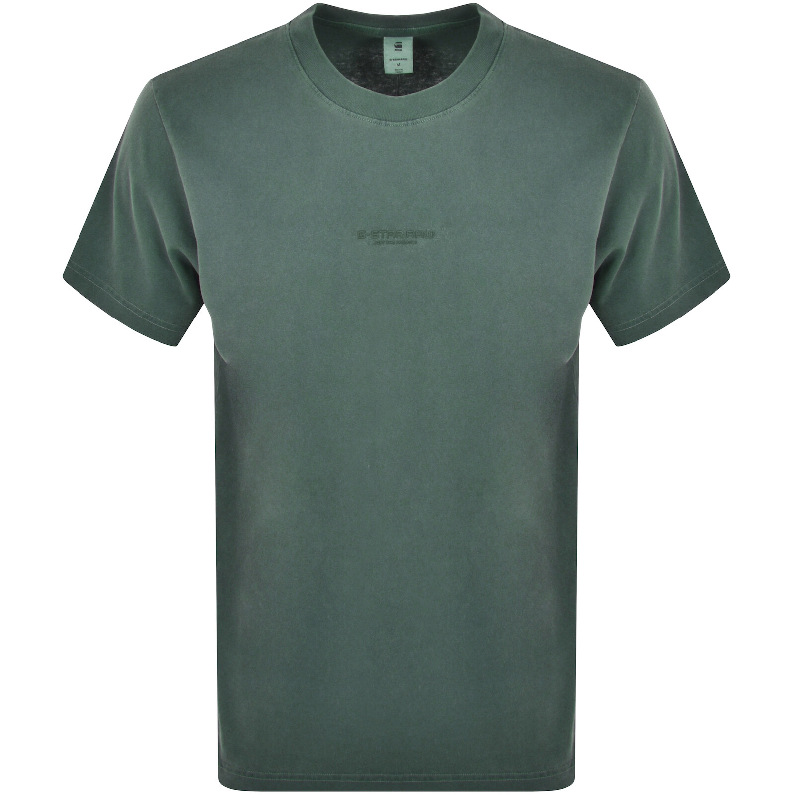 Shop G-star G Star Raw Boxy Logo T Shirt Green