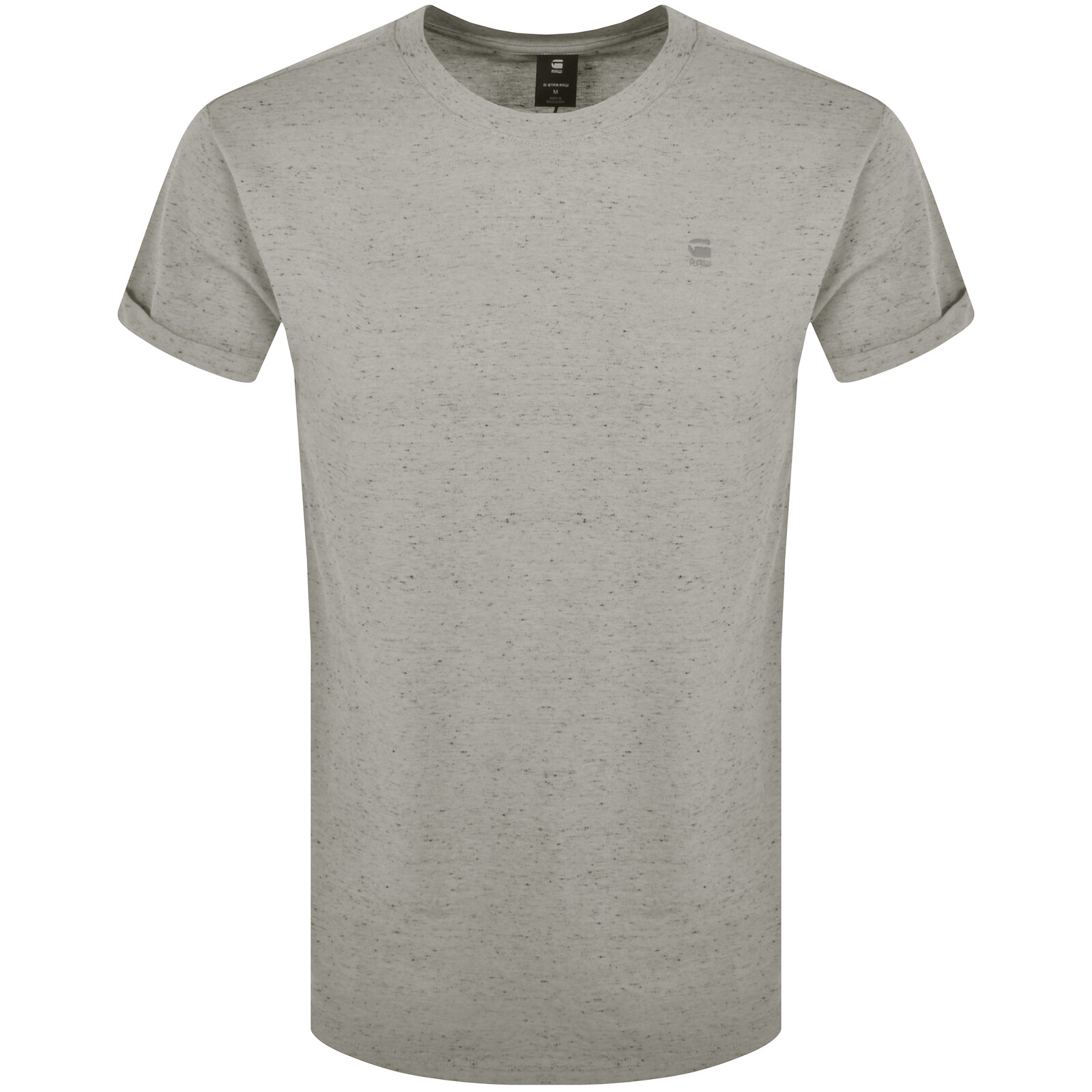 G-STAR G STAR RAW LASH LOGO T SHIRT GREY 