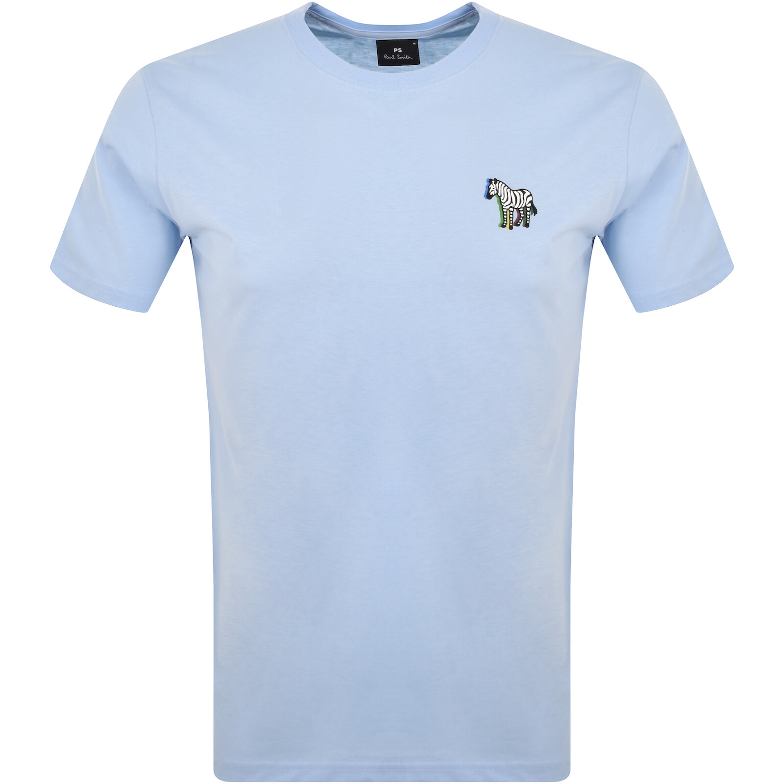 PAUL SMITH PAUL SMITH LOGO T SHIRT BLUE 