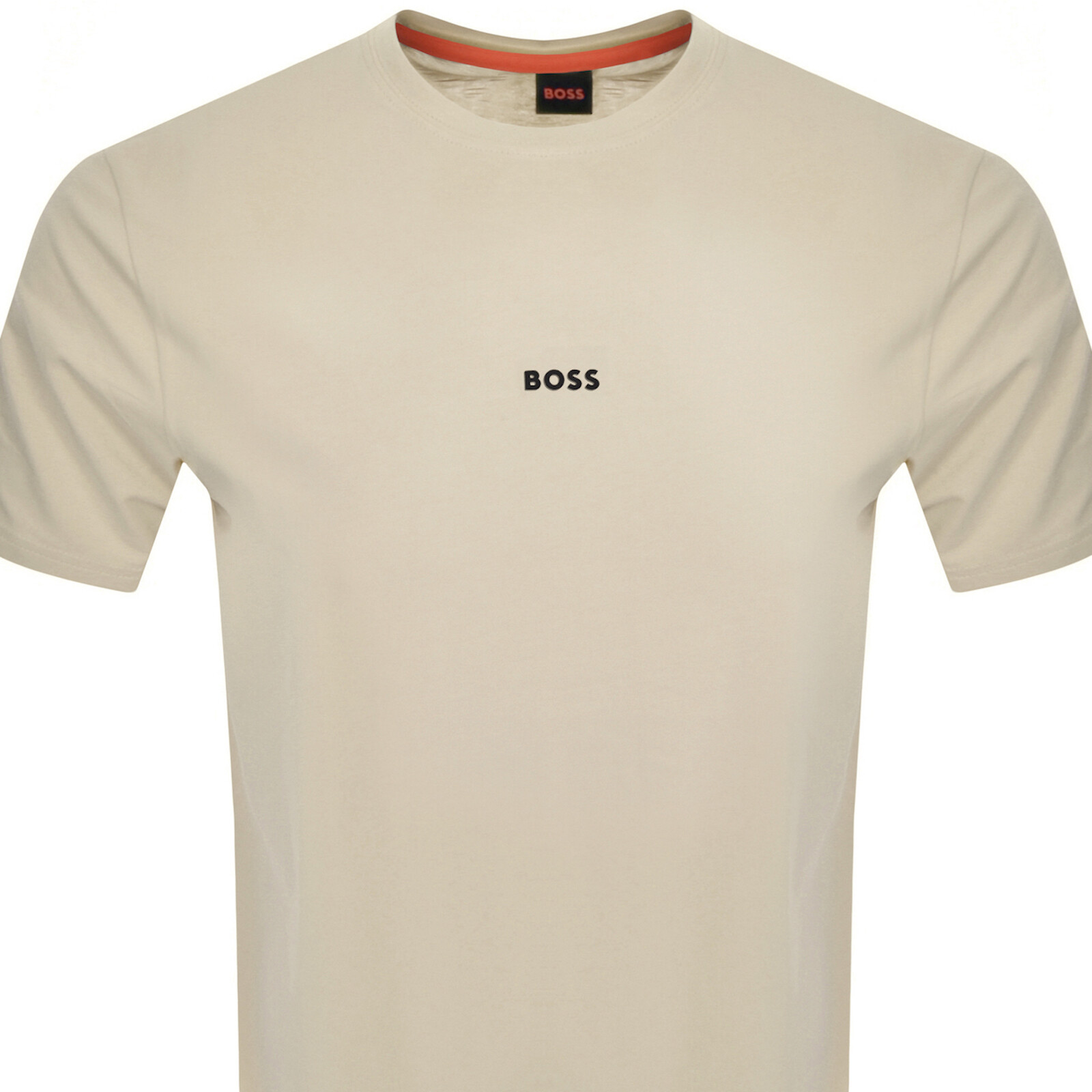 Shop Boss Casual Boss Tchup Logo T Shirt Beige