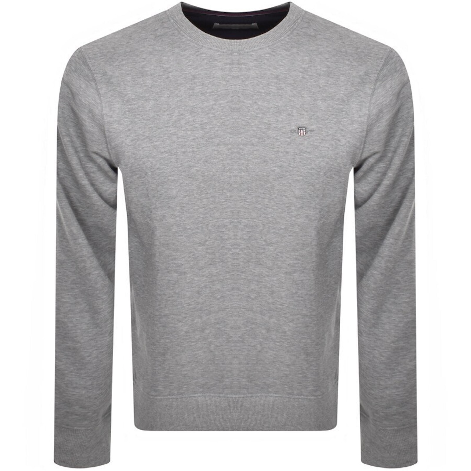 GANT GANT REGULAR SHIELD CREW NECK SWEATSHIRT GREY 