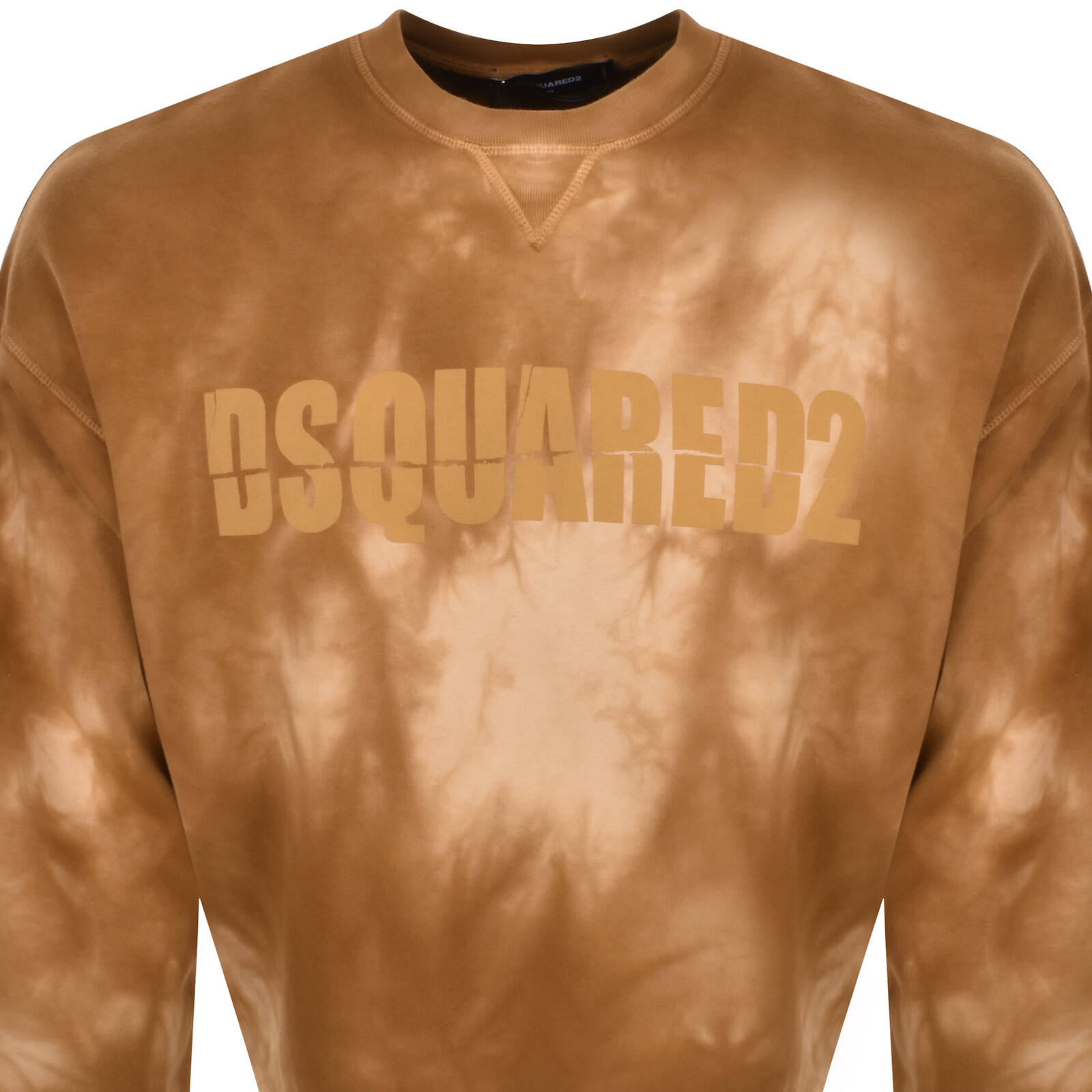 Dsquared2 Logo Sweatshirt Brown In Brown