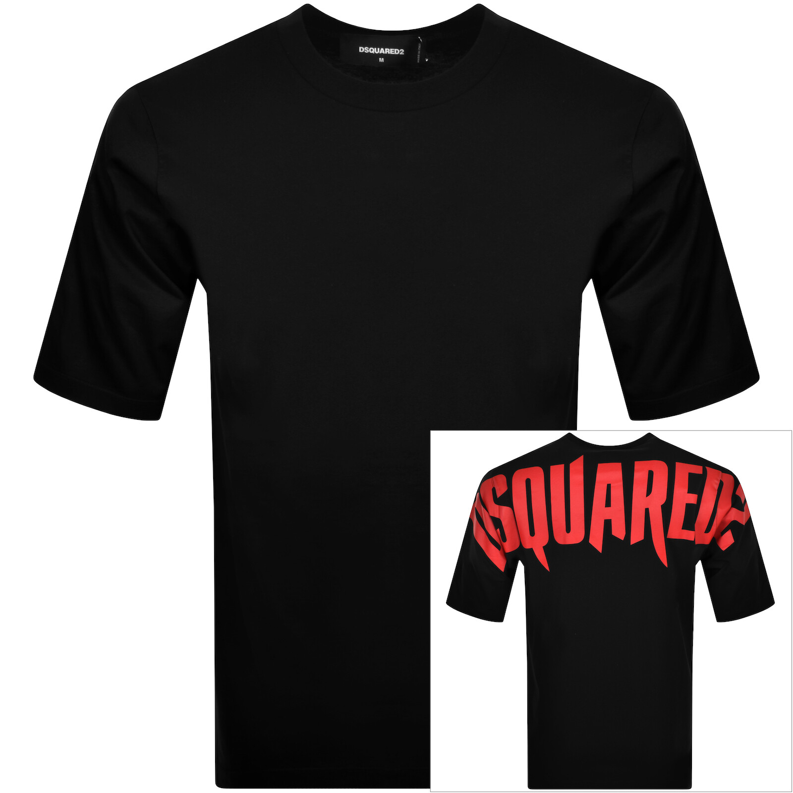 Shop Dsquared2 Loose Fit T Shirt Black