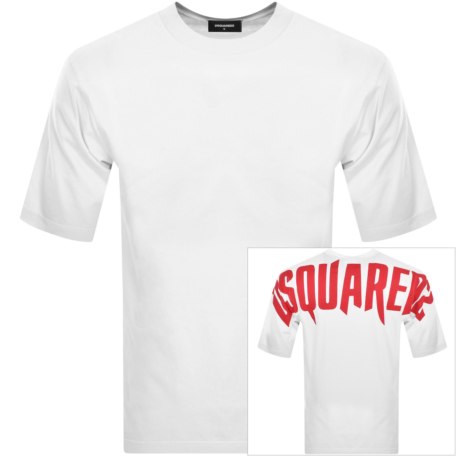 Shop Dsquared2 Loose Fit T Shirt White