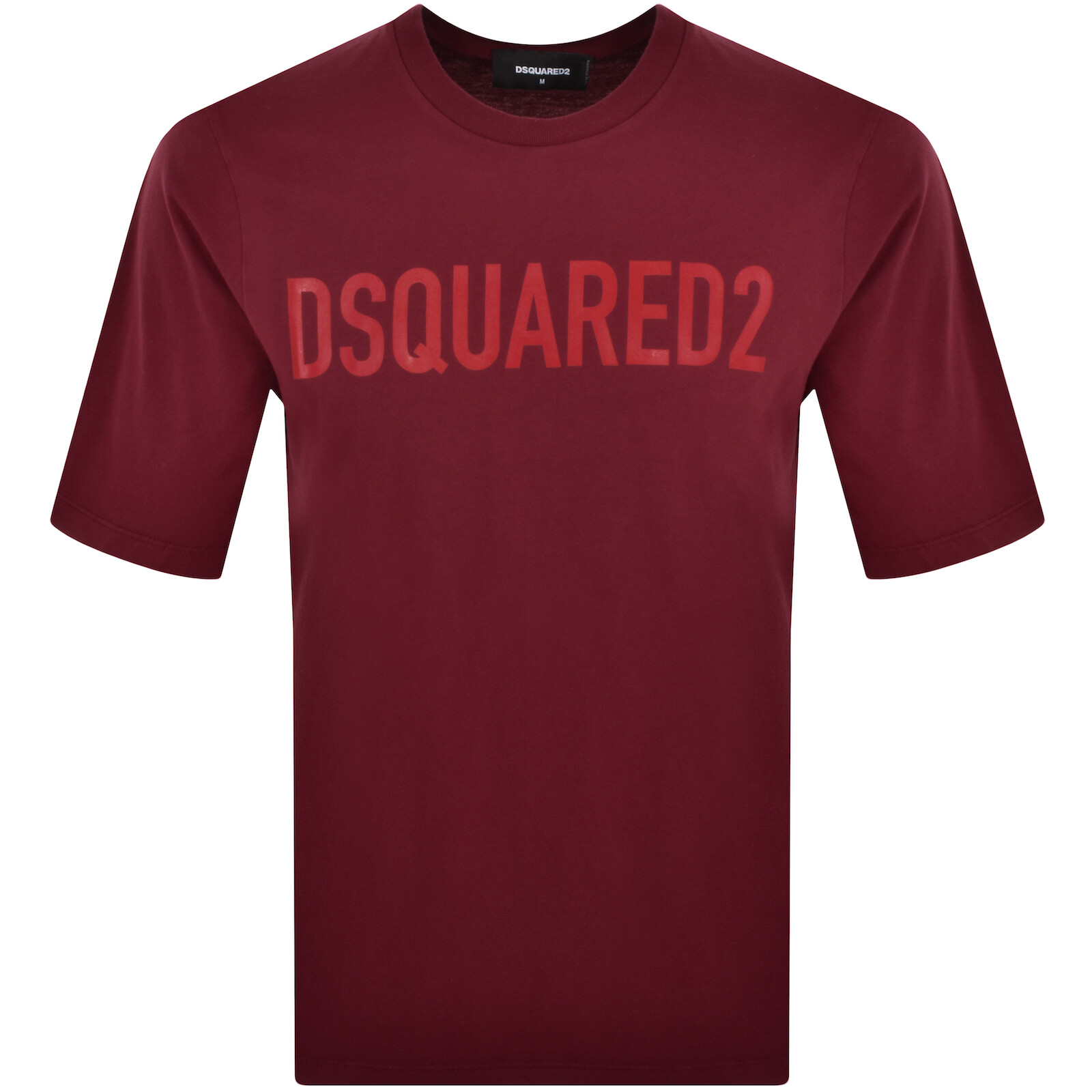 Shop Dsquared2 Icon Logo Loose Fit T Shirt Red