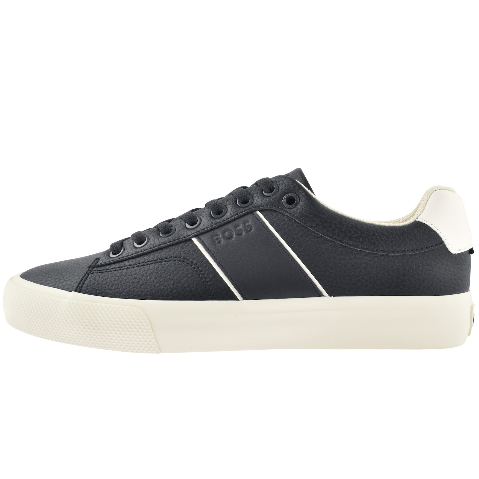 Boss Business Boss Aiden Tenn Trainers Navy In White