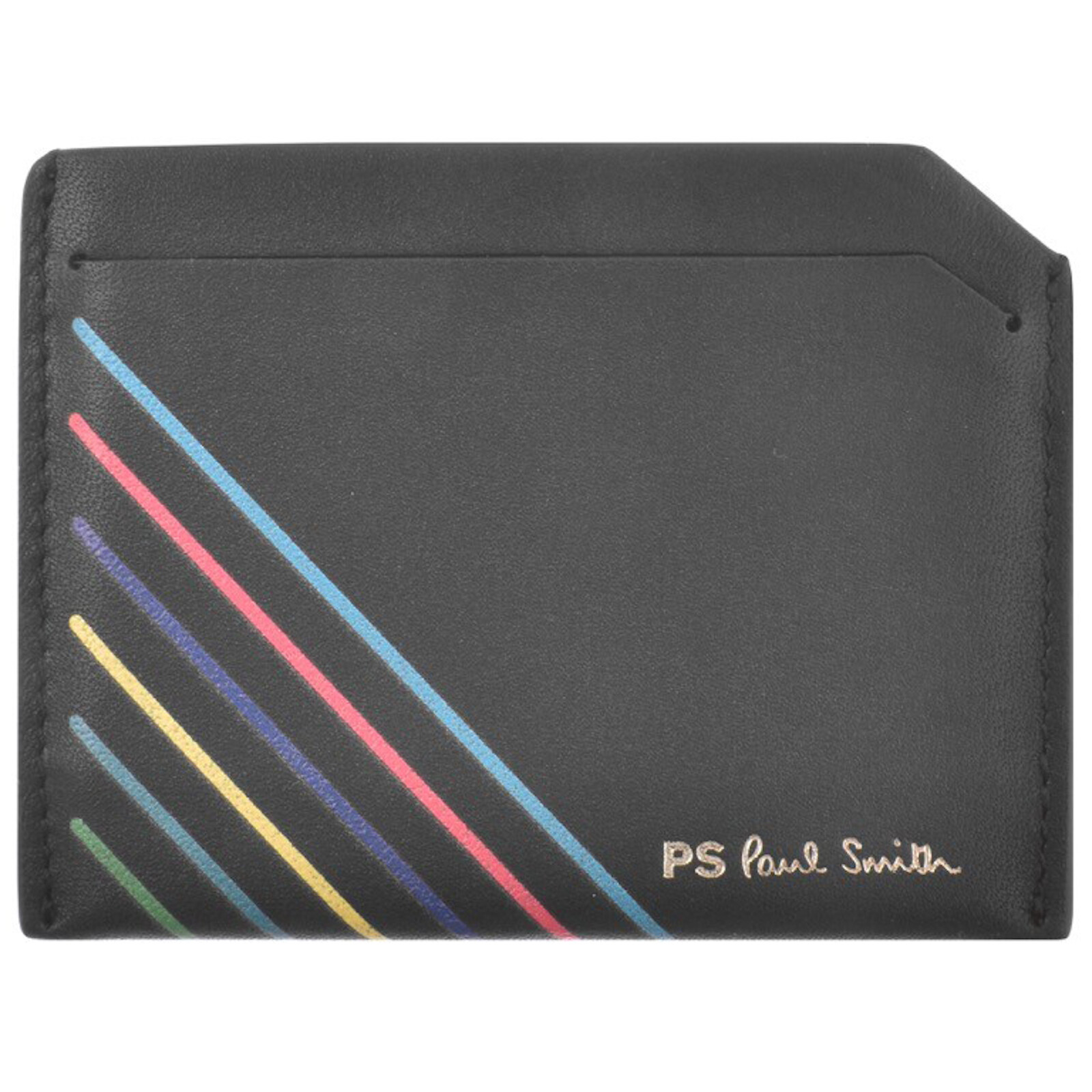 Shop Paul Smith Logo Card Holder Black