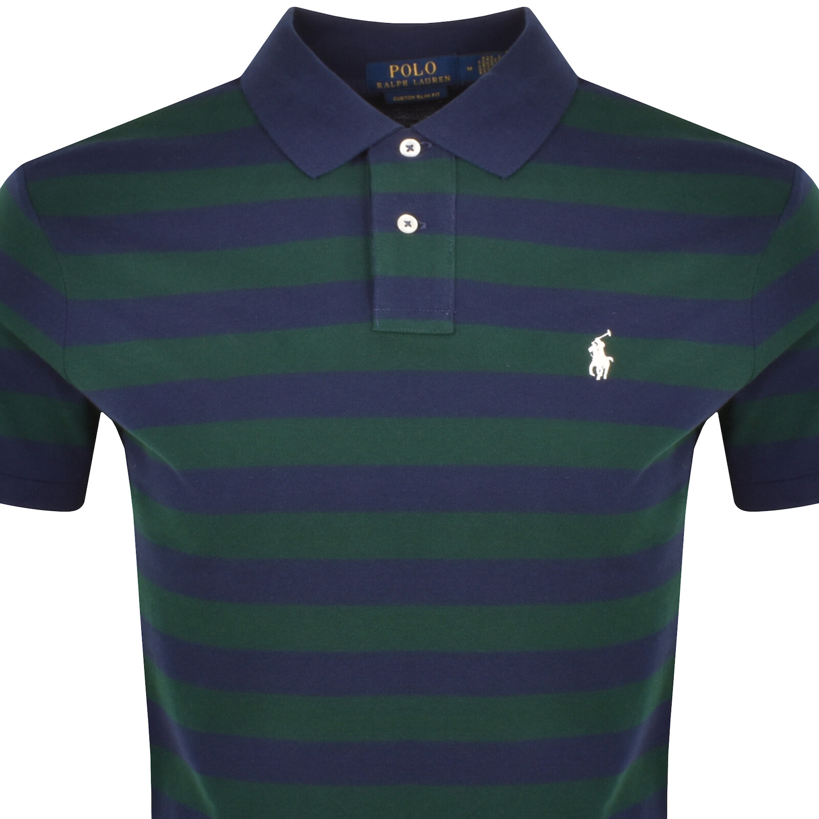 Shop Ralph Lauren Classic Slim Fit Polo T Shirt Navy