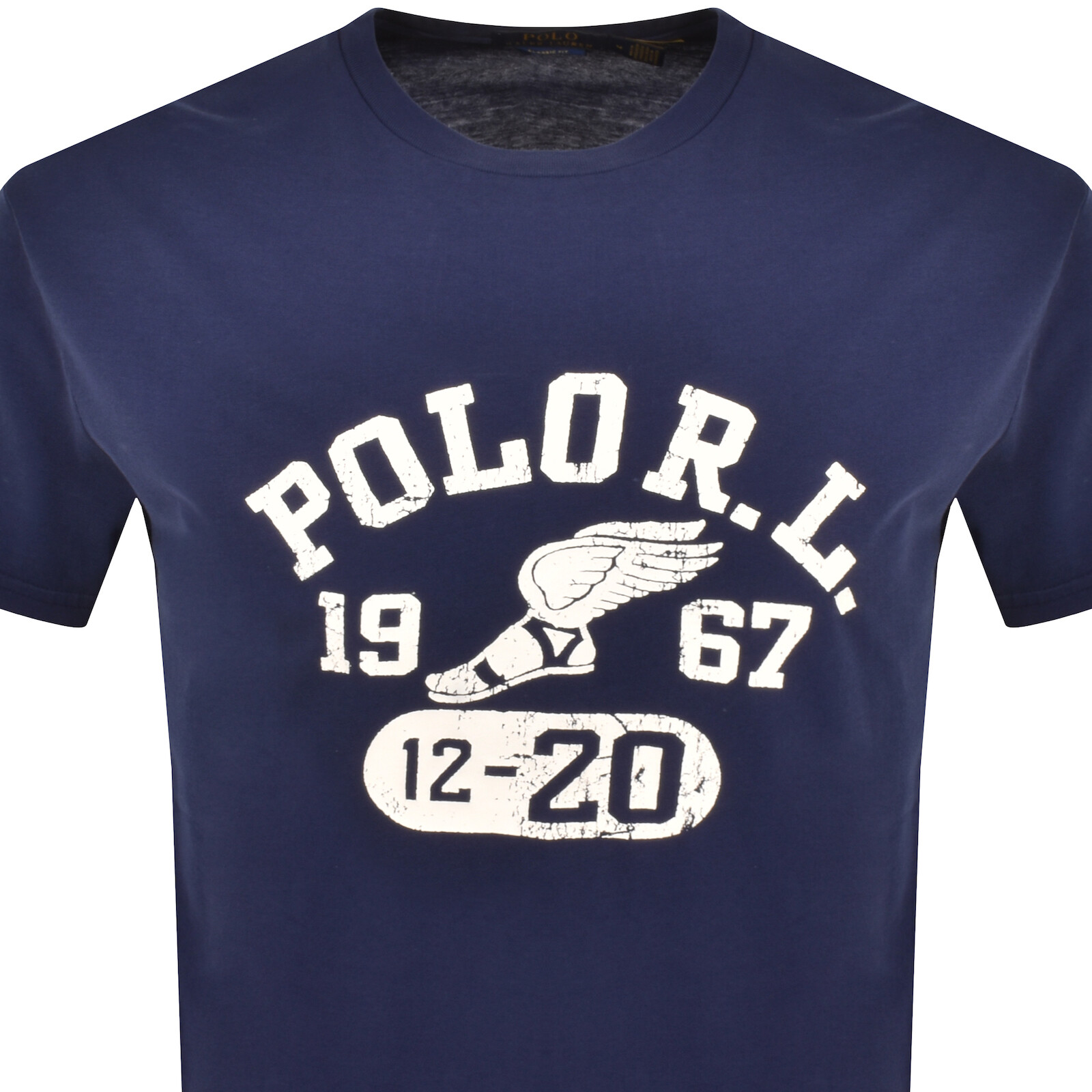 Shop Ralph Lauren Classic Fit T Shirt Navy