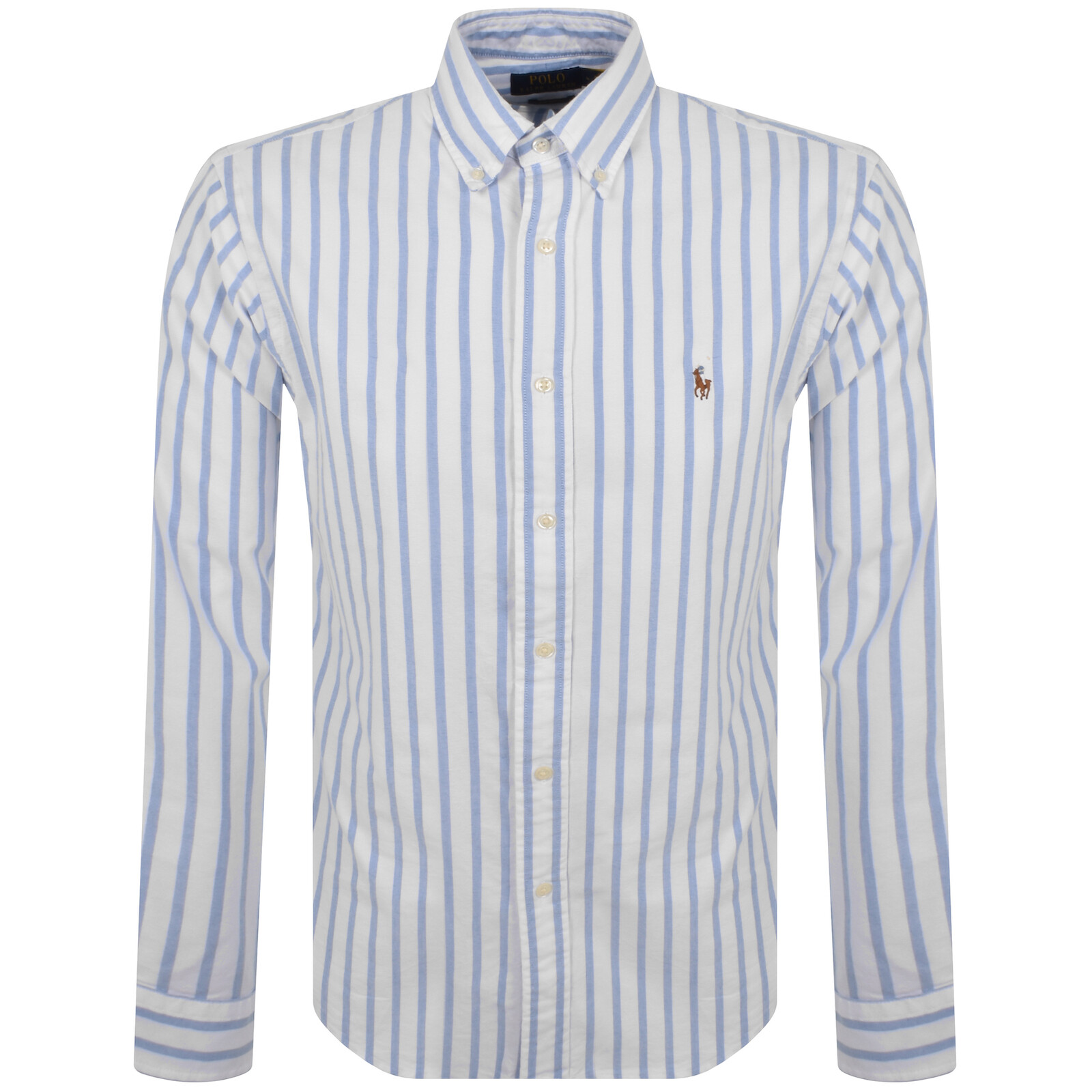 Shop Ralph Lauren Custom Fit Oxford Shirt White