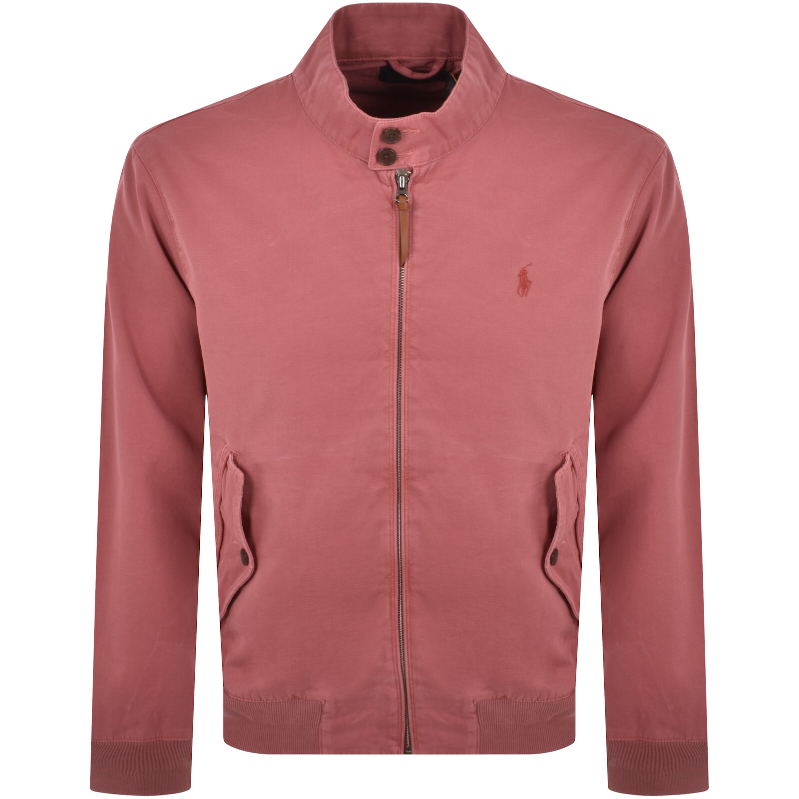 Shop Ralph Lauren Full Zip Jacket Red