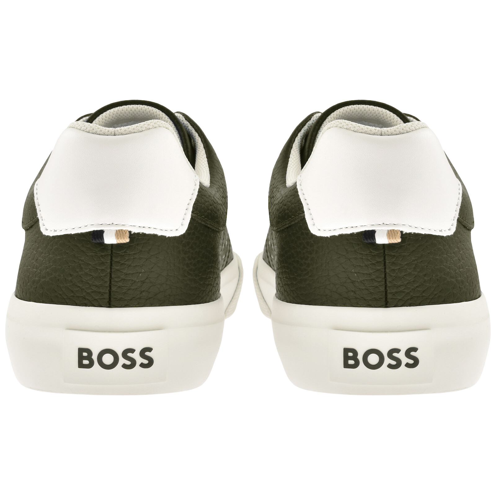 Shop Boss Business Boss Aiden Tennis Trainers Green