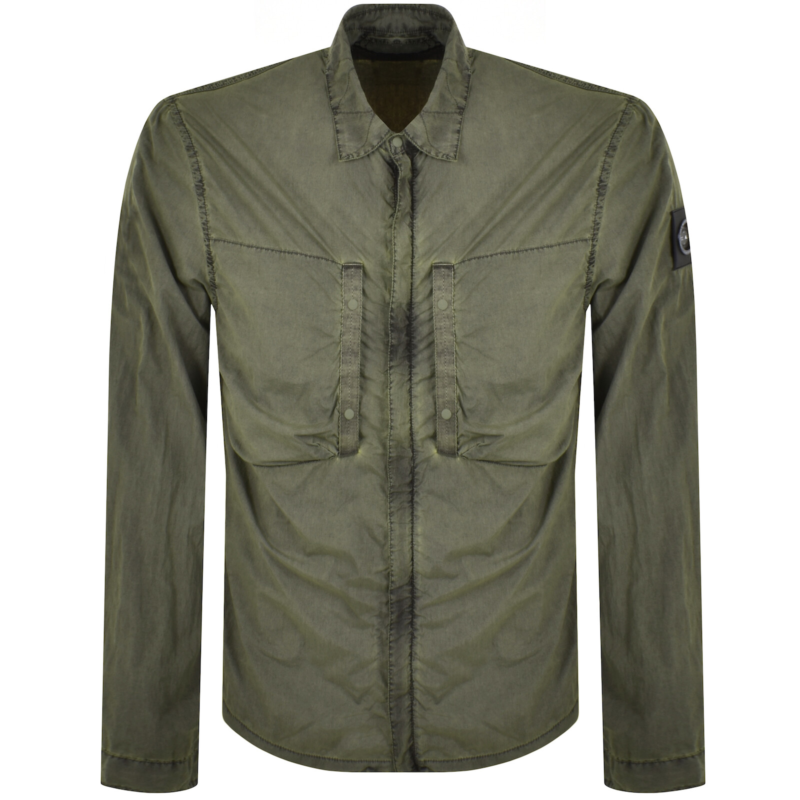 Shop Marshall Artist Terra Overshirt Khaki