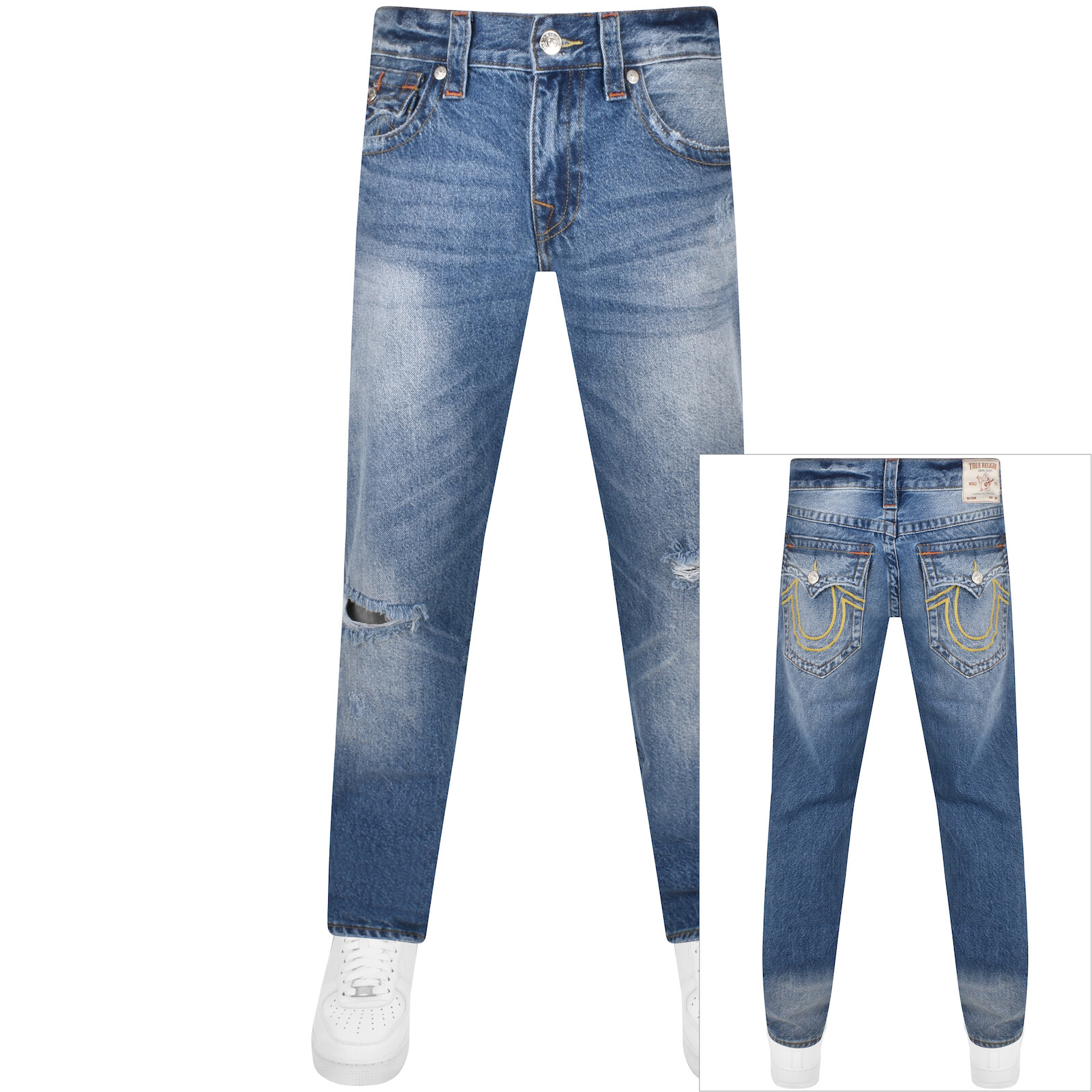 TRUE RELIGION TRUE RELIGION RICKY JEANS BLUE 