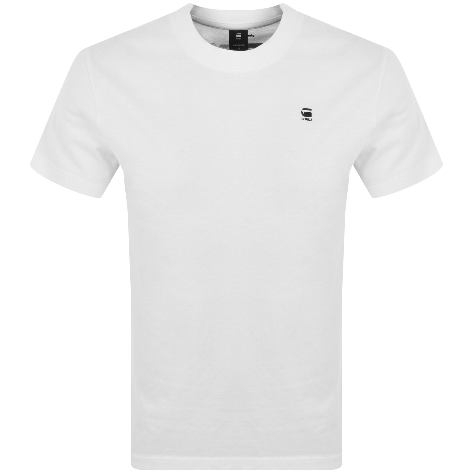 Shop G-star G Star Raw Painted Back T Shirt White