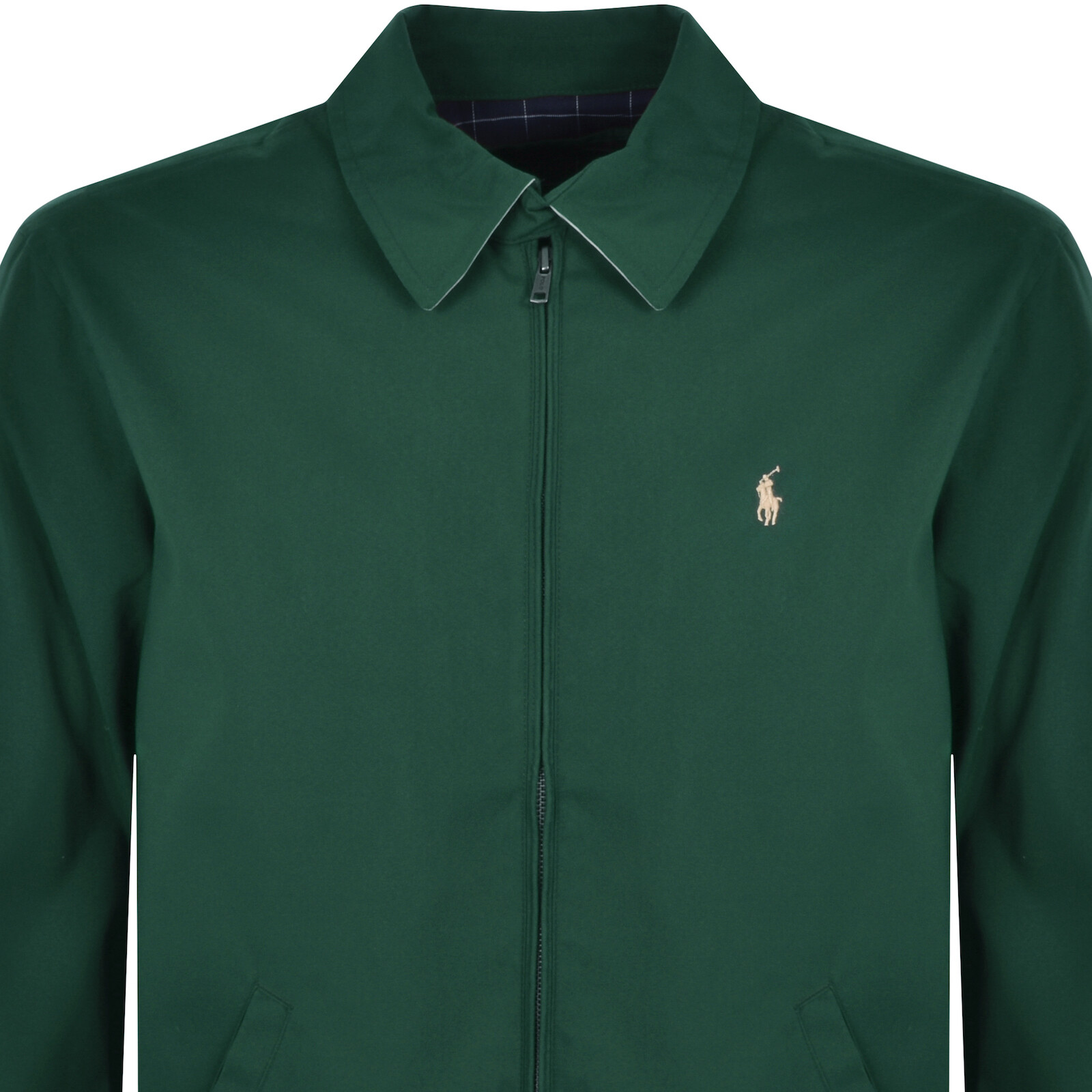 Shop Ralph Lauren Windbreaker Jacket Green