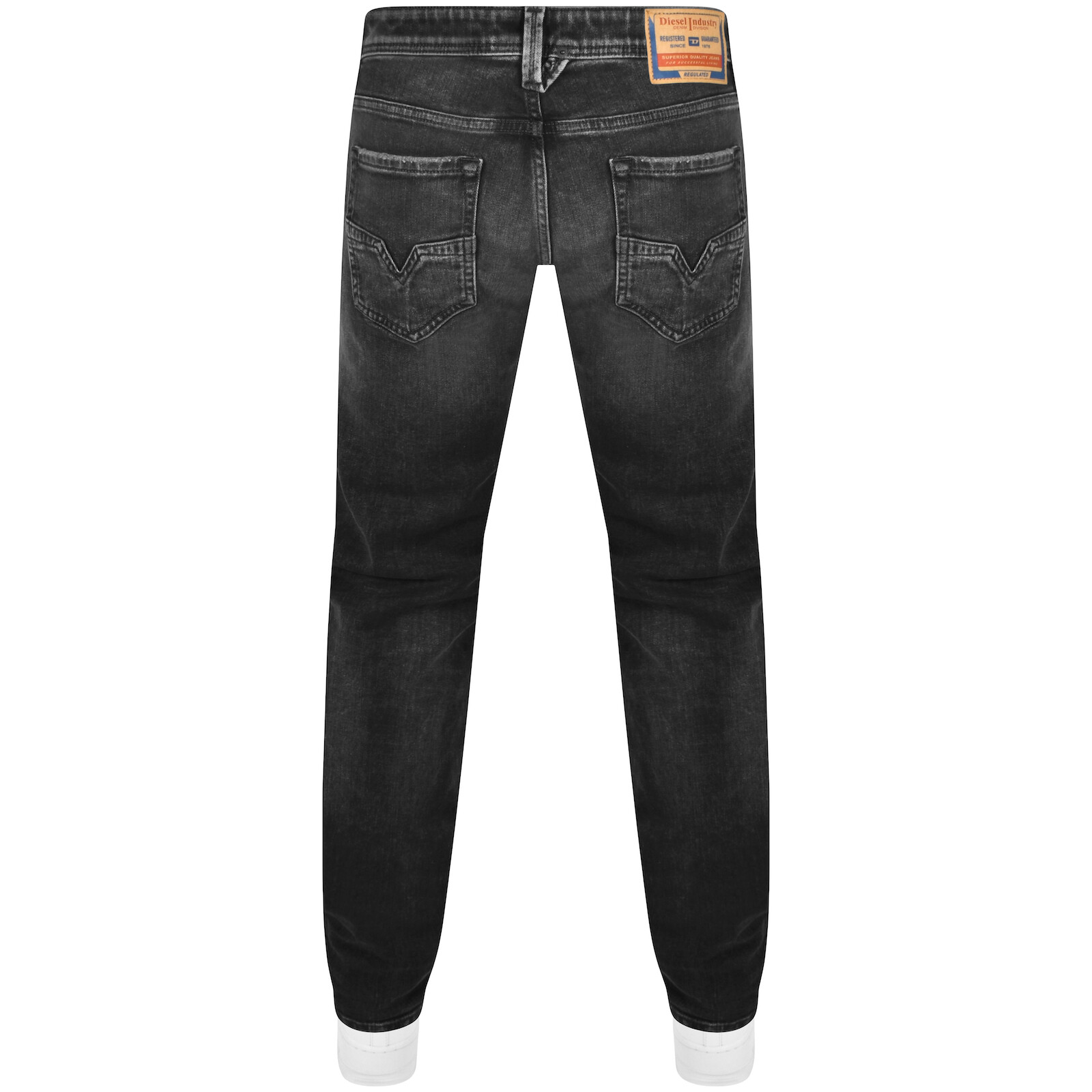 Shop Diesel 1985 Larkee Regular Fit Jeans Black