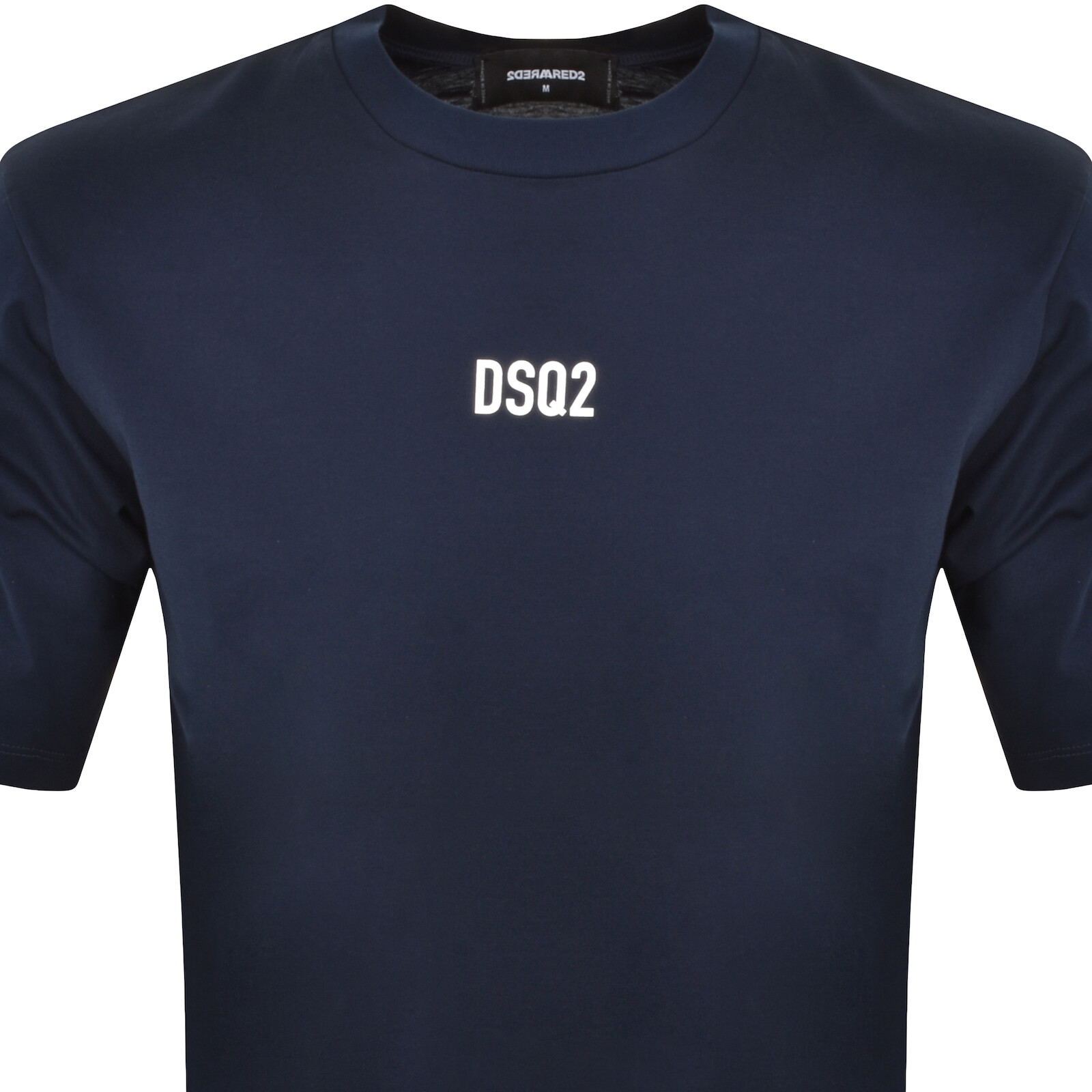 Shop Dsquared2 Logo T Shirt Navy