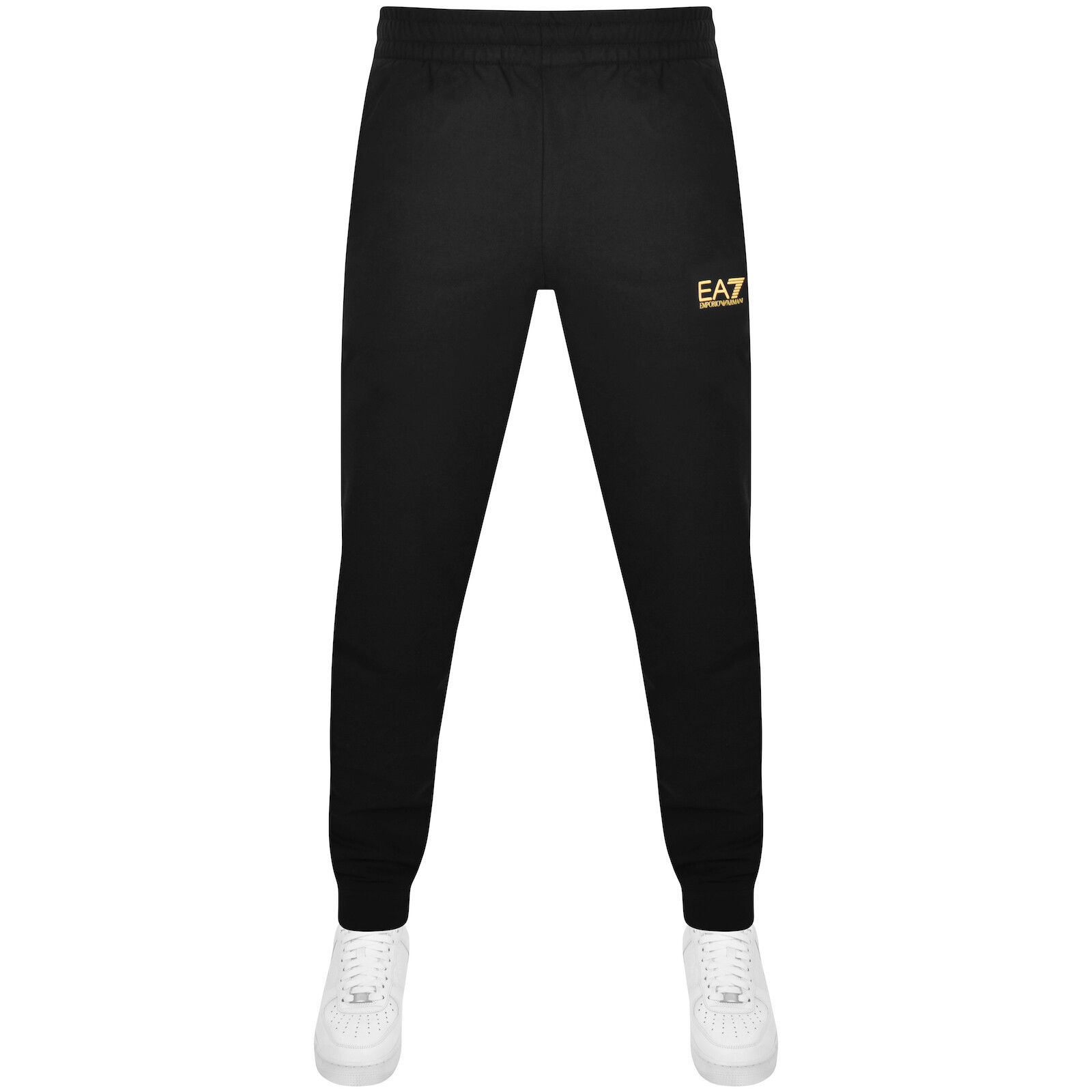 Ea7 Emporio Armani Core Id Jogging Bottoms Black In Black