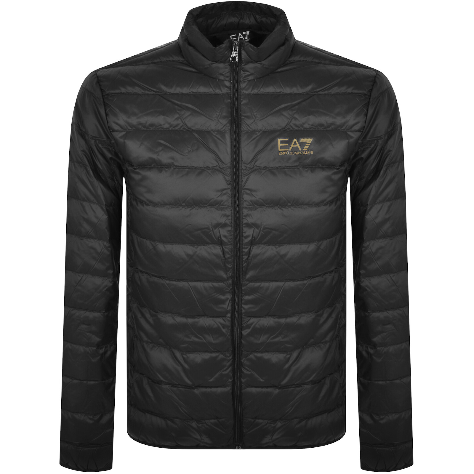 EA7 EA7 EMPORIO ARMANI QUILTED JACKET BLACK 