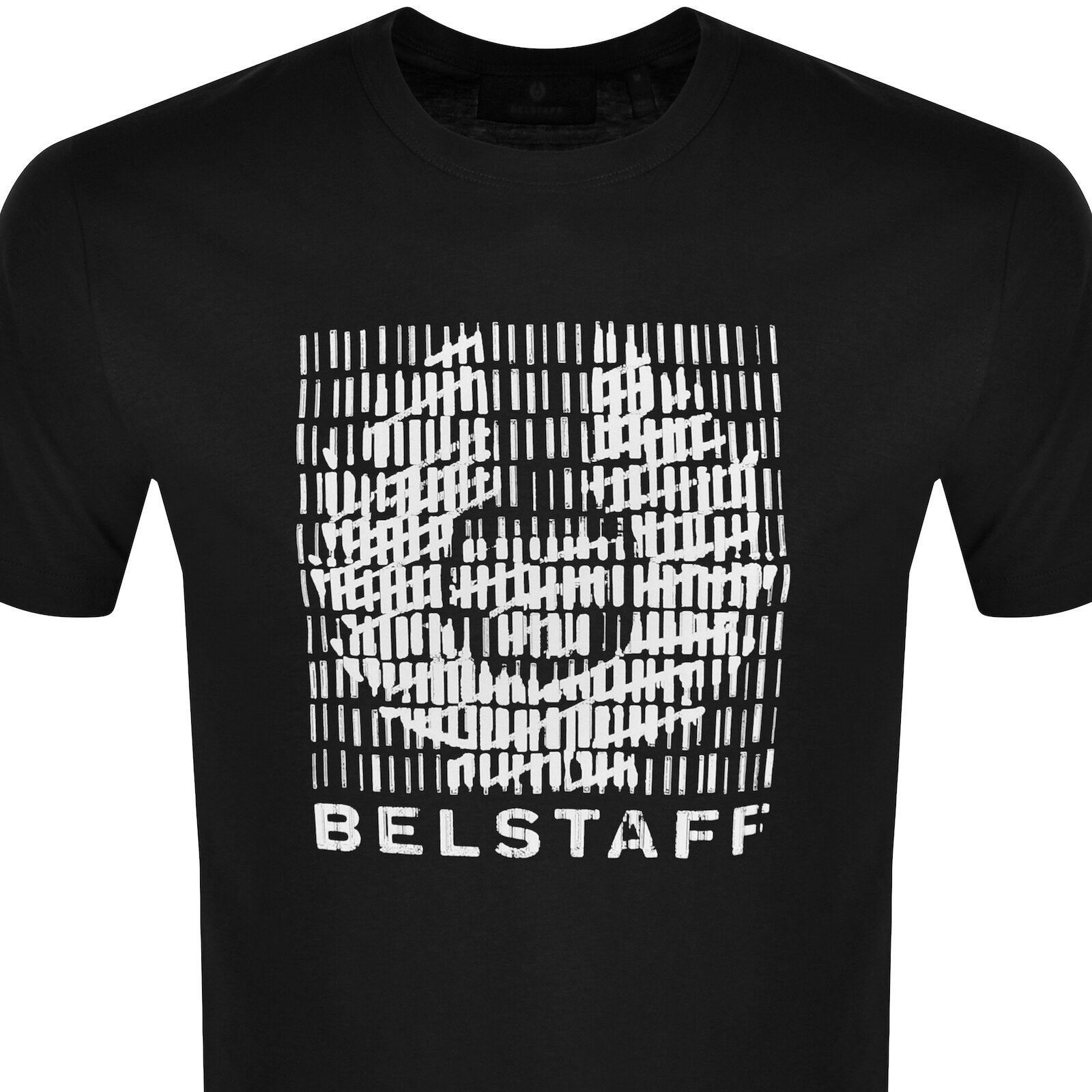 Shop Belstaff Short Sleeve Match T Shirt Black