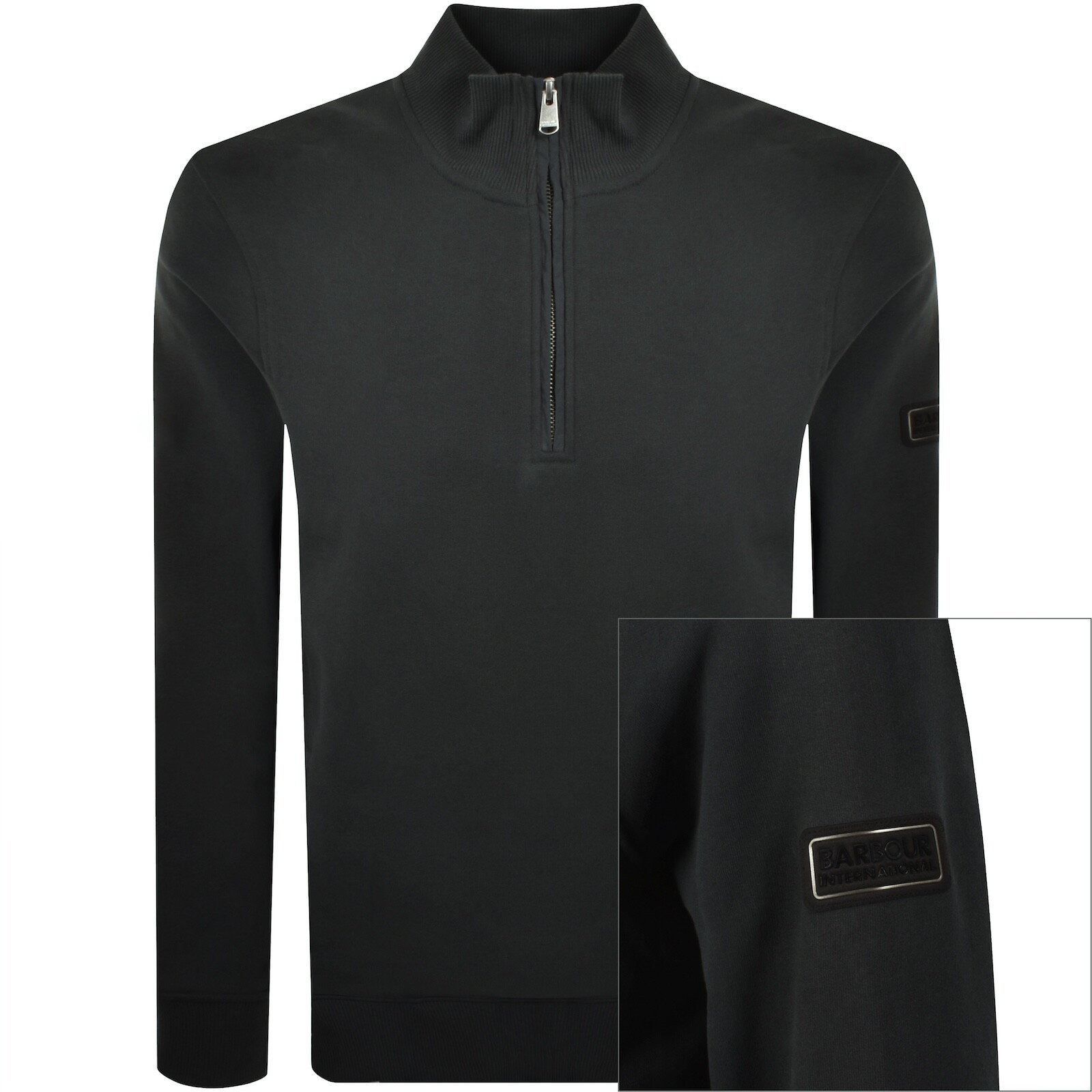 Barbour International Ehan Zip Sweatshirt Green