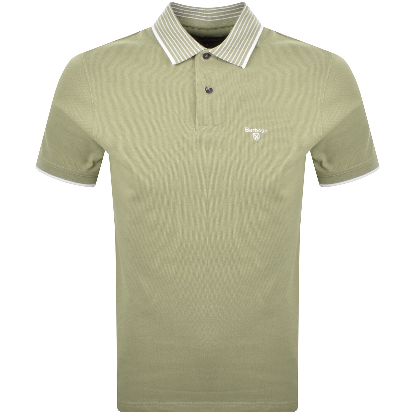 Barbour Denwick Polo T Shirt Green
