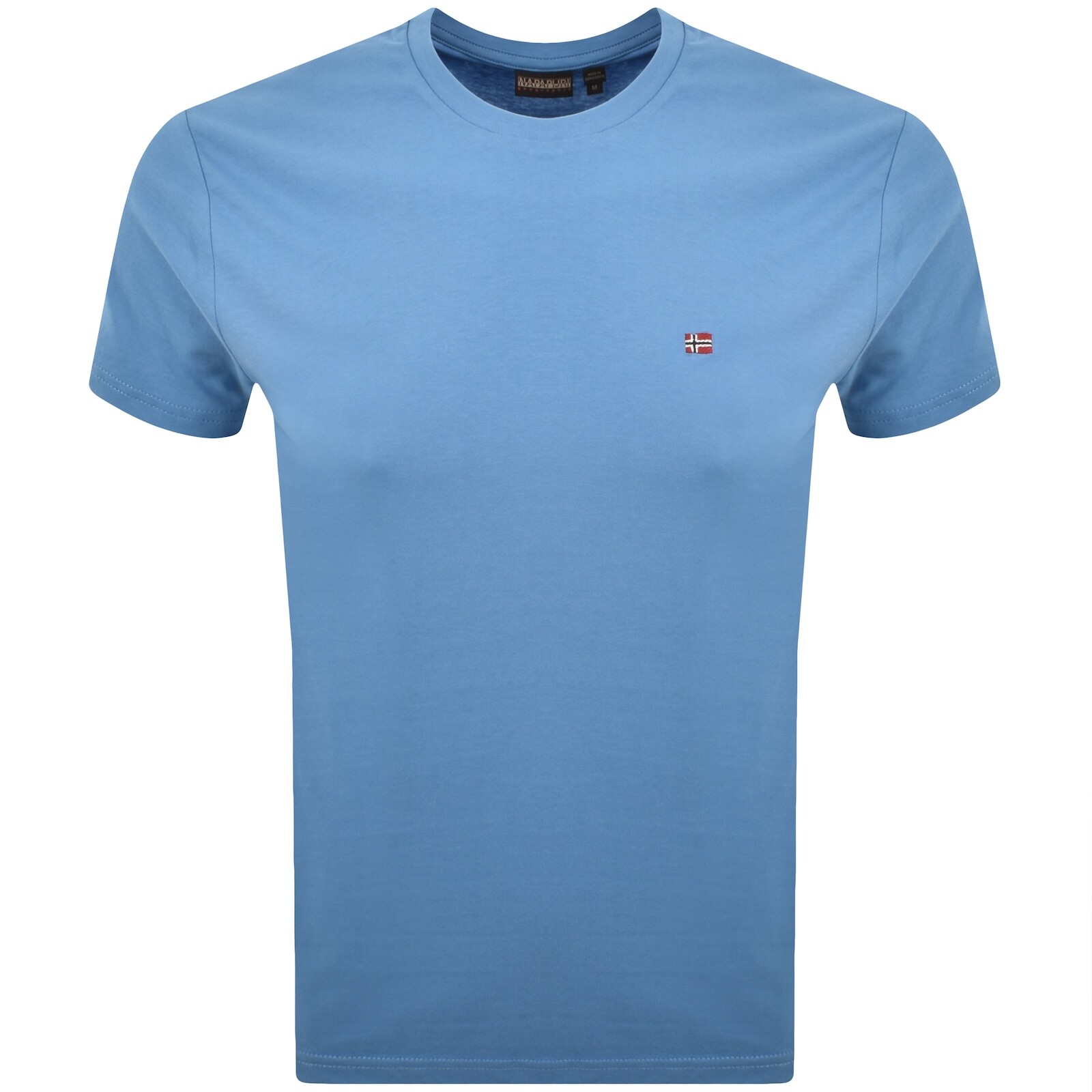 Napapijri Salis Sum Logo T Shirt Blue
