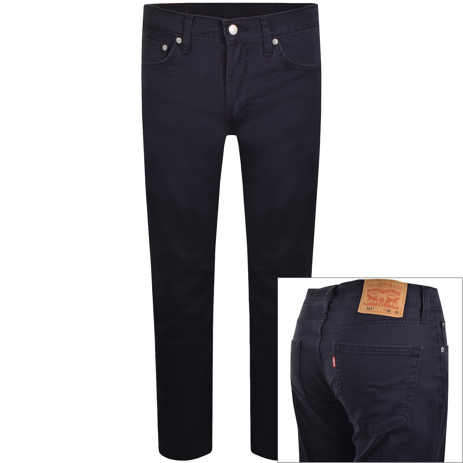 Levis 511 Slim Fit Stretch Jeans Nightwatch Blue