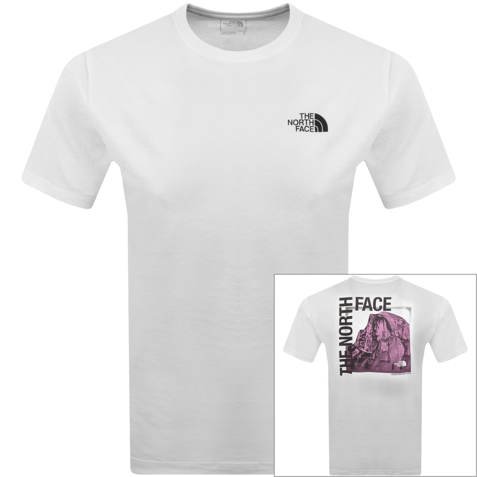The North Face Half Dome Photo T Shirt White