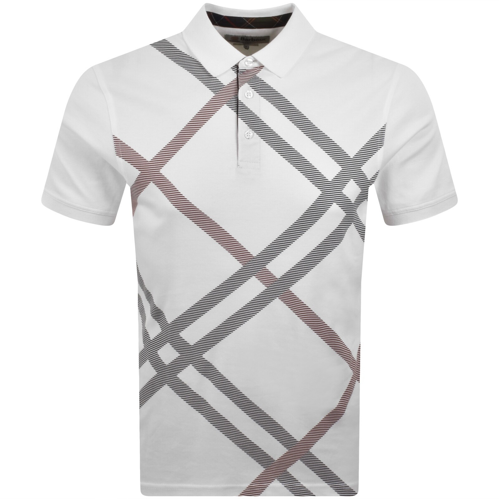 Barbour Stanford Polo T Shirt White