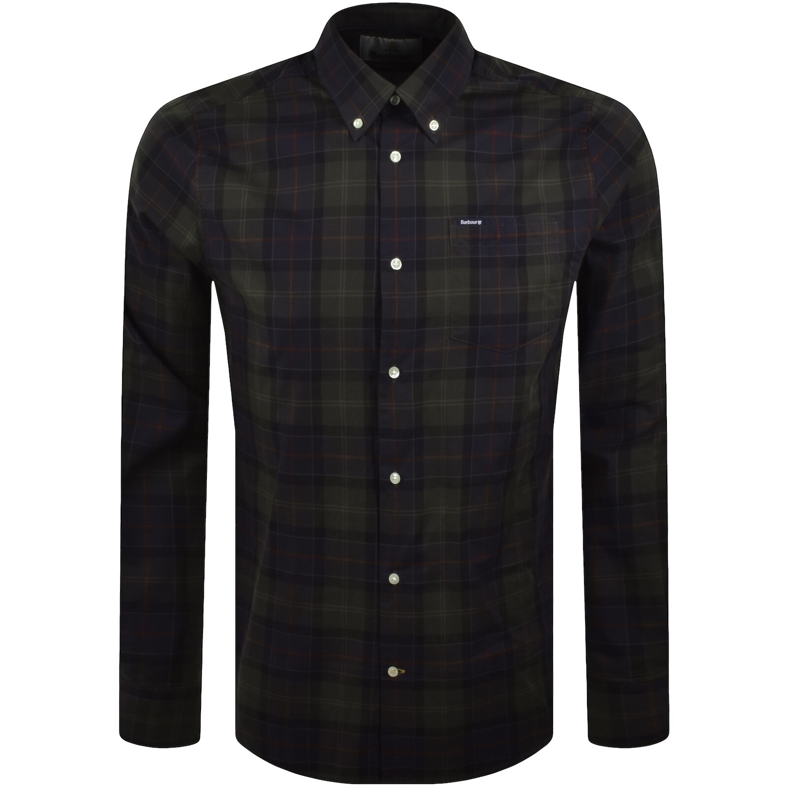 Barbour Wetheram Long Sleeved Shirt Green
