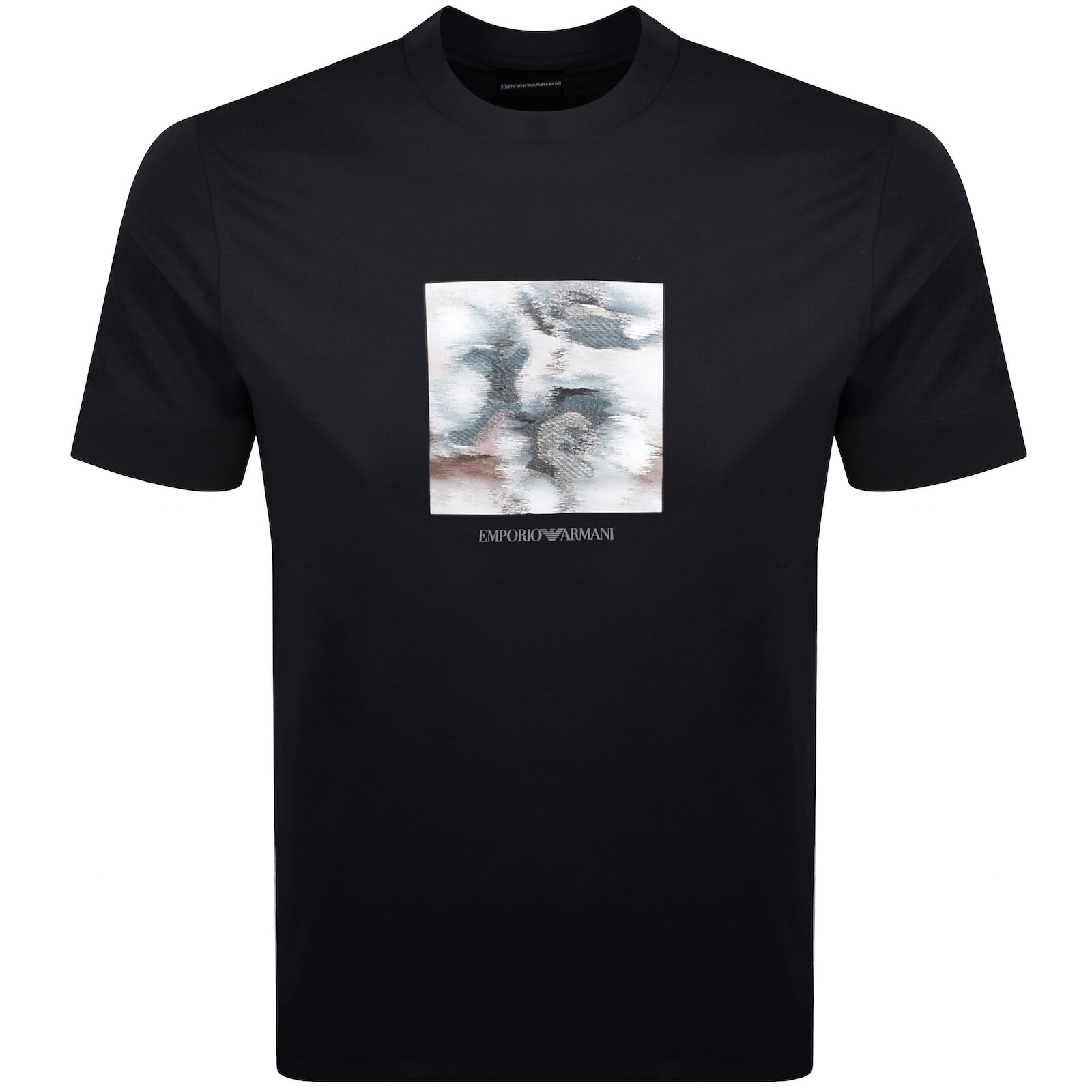Emporio Armani Logo T Shirt Navy