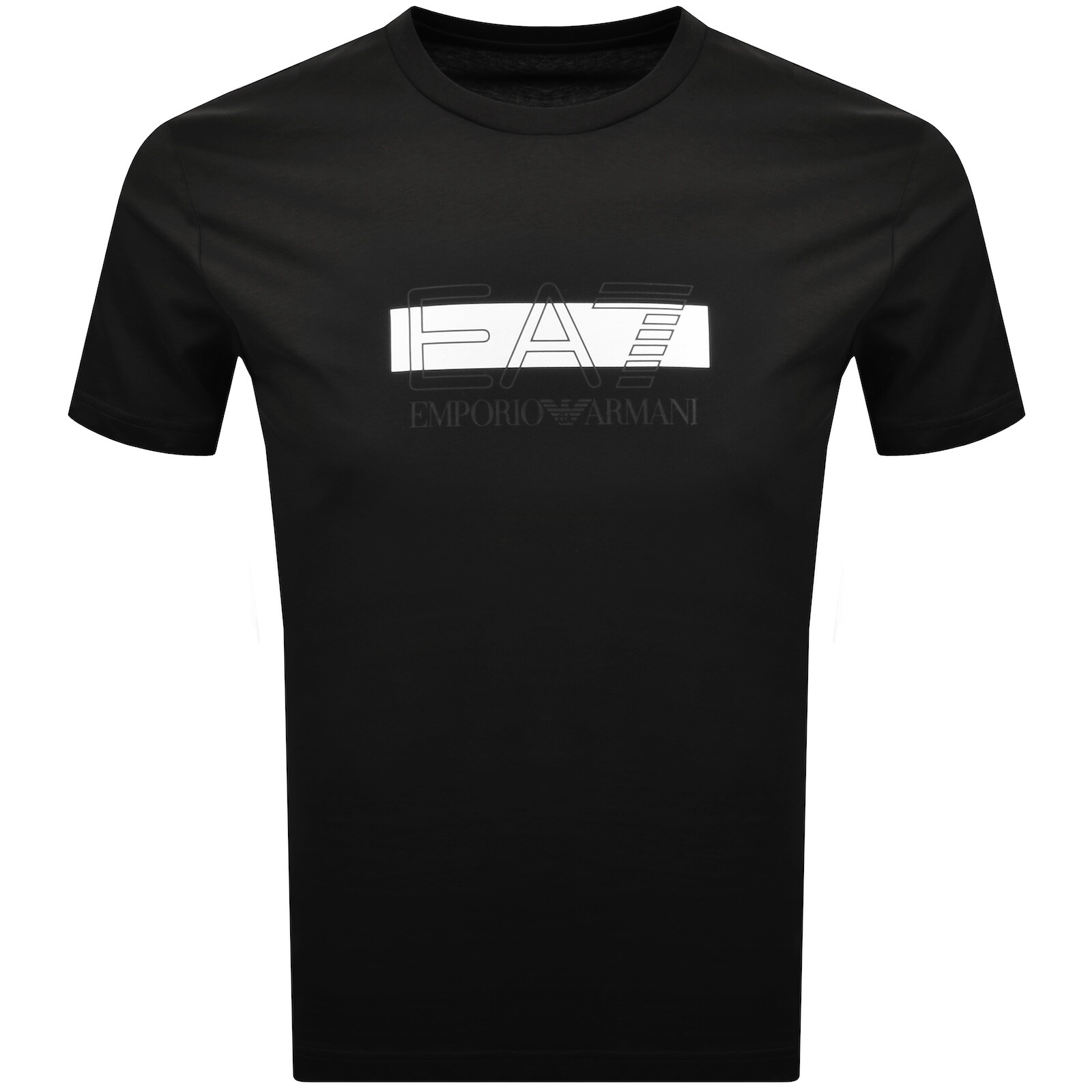 EA7 Emporio Armani Logo T Shirt Black